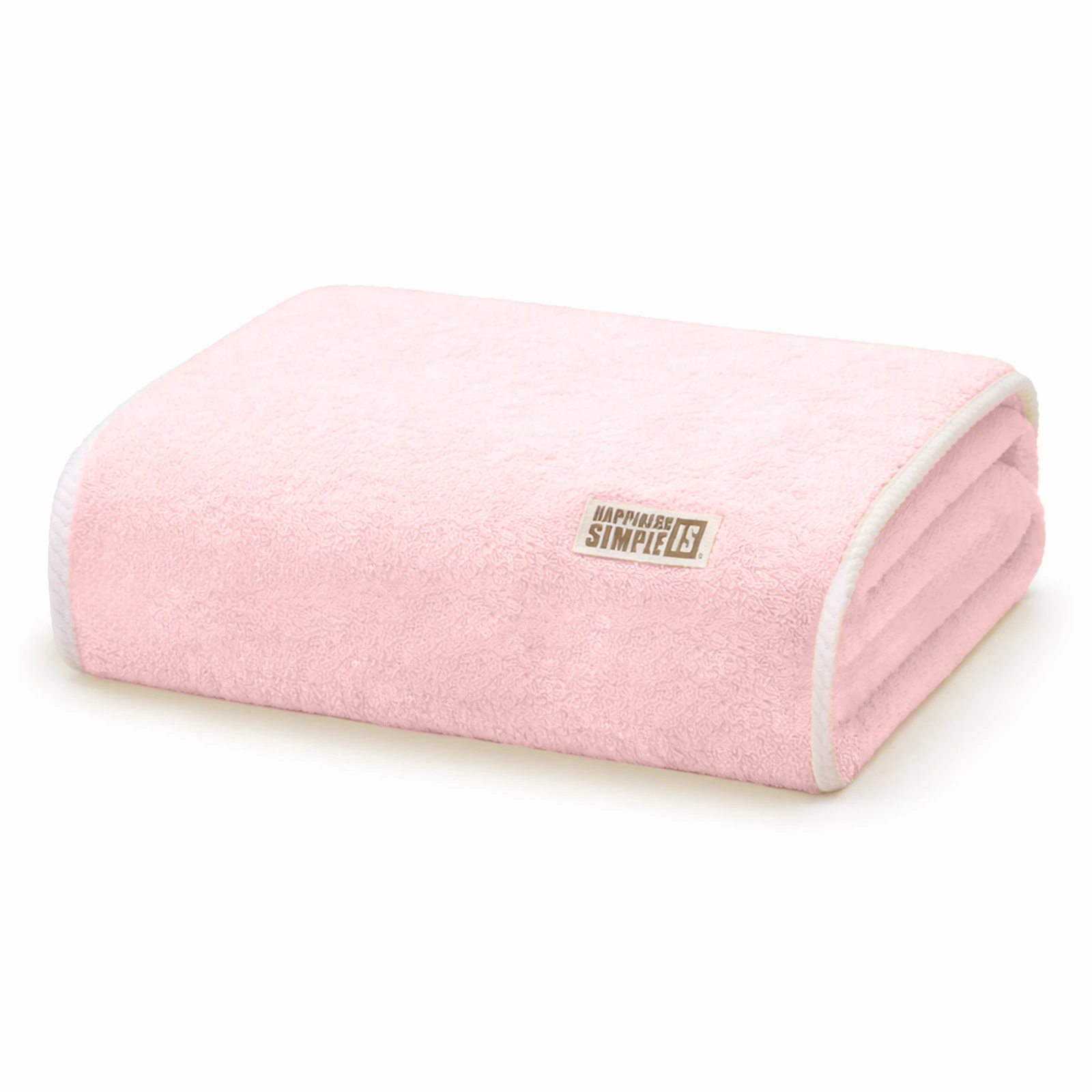 HOUSSE Oasis Microfiber Bath Towel 70×140 cm – Ultra Soft & Quick Dry, Super Absorbent Bath Towel for Bathroom, Kitchen, Gym & Travel | Lightweight & Durable (Blush Petal, 70×140)