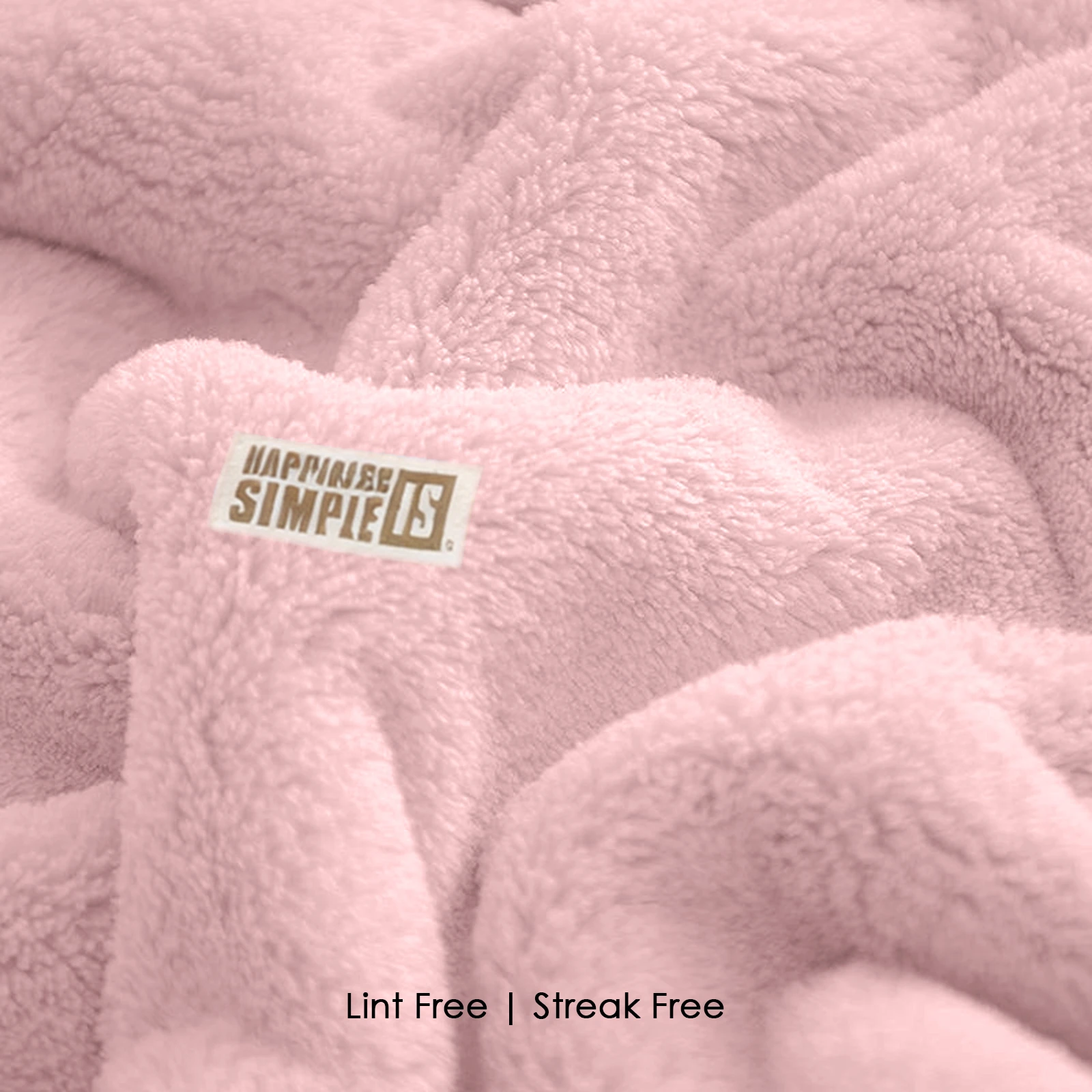 HOUSSE Oasis Microfiber Bath Towel 70×140 cm – Ultra Soft & Quick Dry, Super Absorbent Bath Towel for Bathroom, Kitchen, Gym & Travel | Lightweight & Durable (Blush Petal, 70×140)