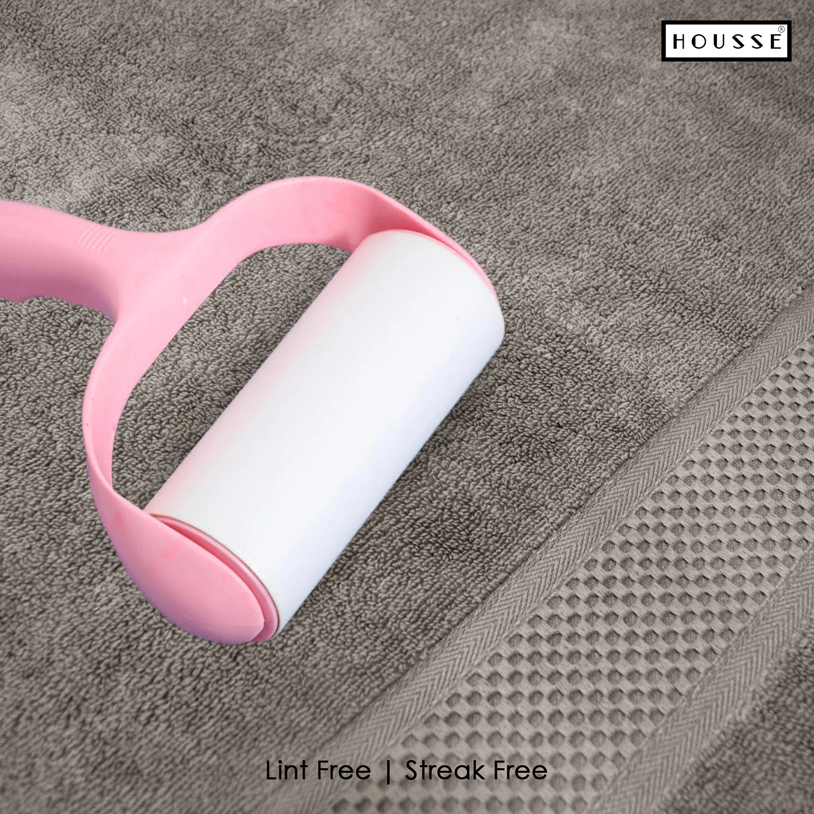 HOUSSE Nexora 100% Pure Cotton 600 GSM Bath Towel 75x150 cm – Extra Large, Ultra Soft, Quick Dry & Highly Absorbent Premium Towel for Home, Travel & Daily Use (Silk Sand)