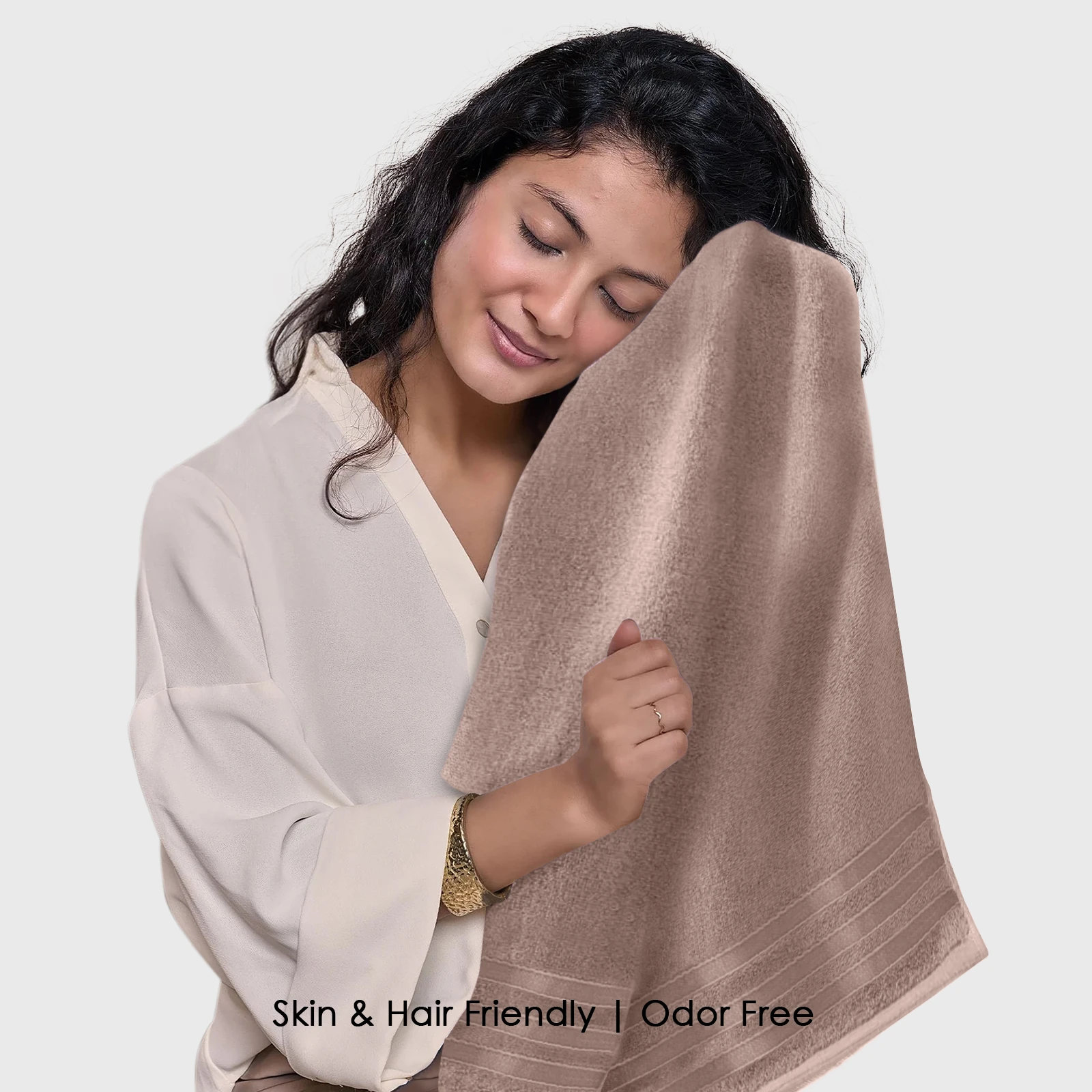 HOUSSE Haaven Luxury Bamboo Zero-Twist Bath Towel 70×140 cm, 600 GSM – Extra Soft, Eco-Friendly & Highly Absorbent – Extra Large Organic Bamboo Hotels & Spa Bath Towel