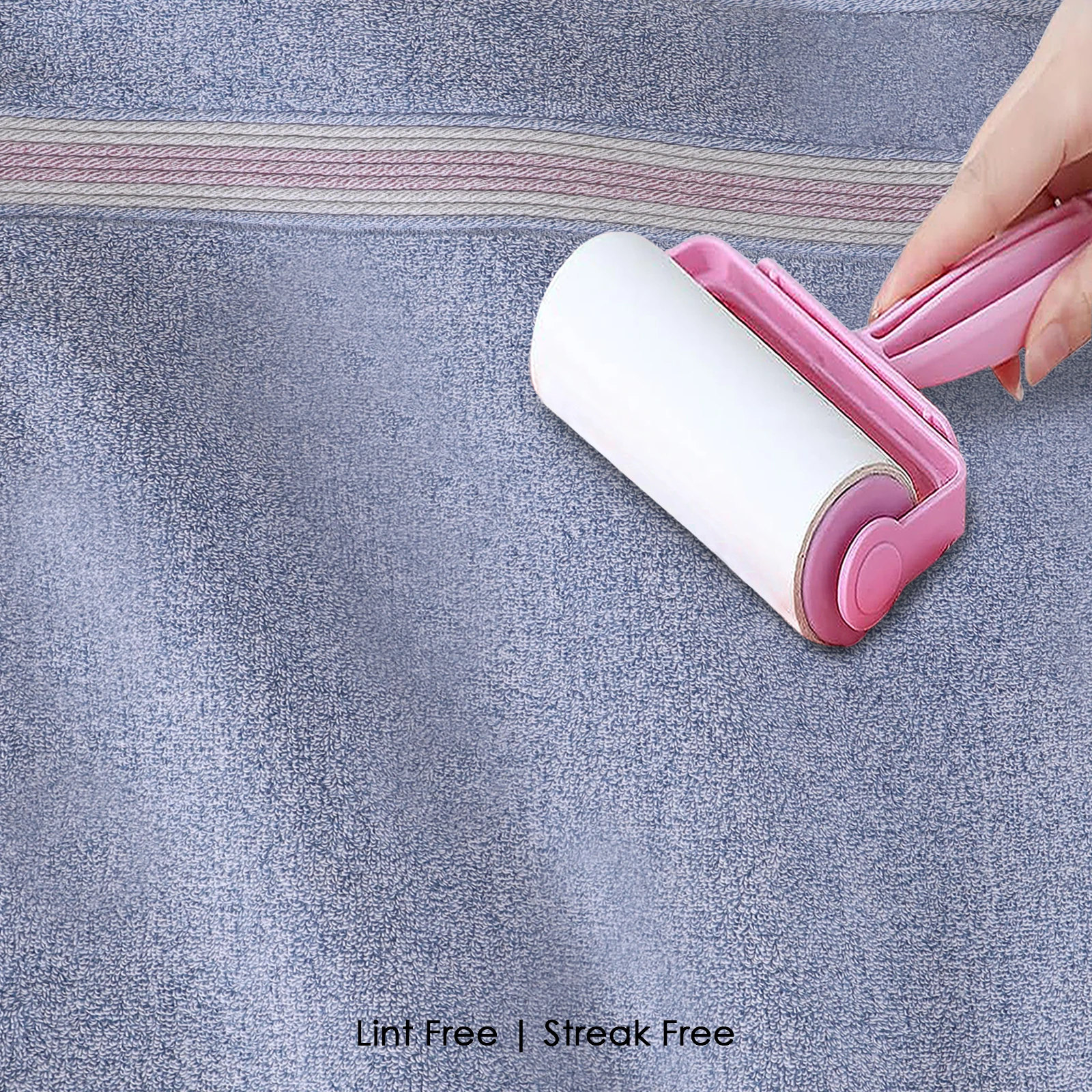 HOUSSE Esentia Bamboo & Cotton Bath Towels 550 GSM– 70×150 cm – Ultra Soft, Highly Absorbents & Quick-Drying – Eco-Friendly Luxury Bath Towel Set.