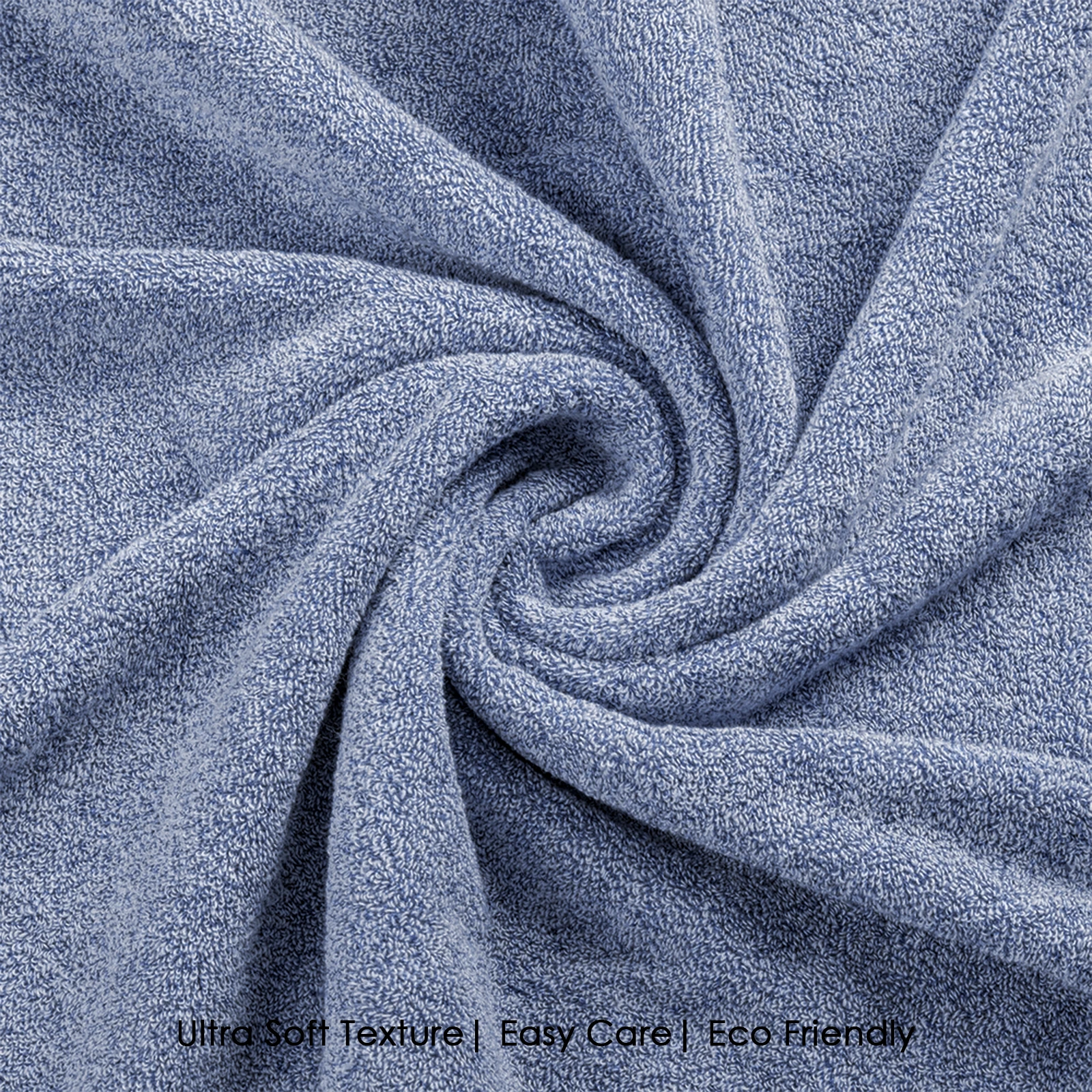 HOUSSE Esentia Bamboo & Cotton Bath Towels 550 GSM– 70×150 cm – Ultra Soft, Highly Absorbents & Quick-Drying – Eco-Friendly Luxury Bath Towel Set.