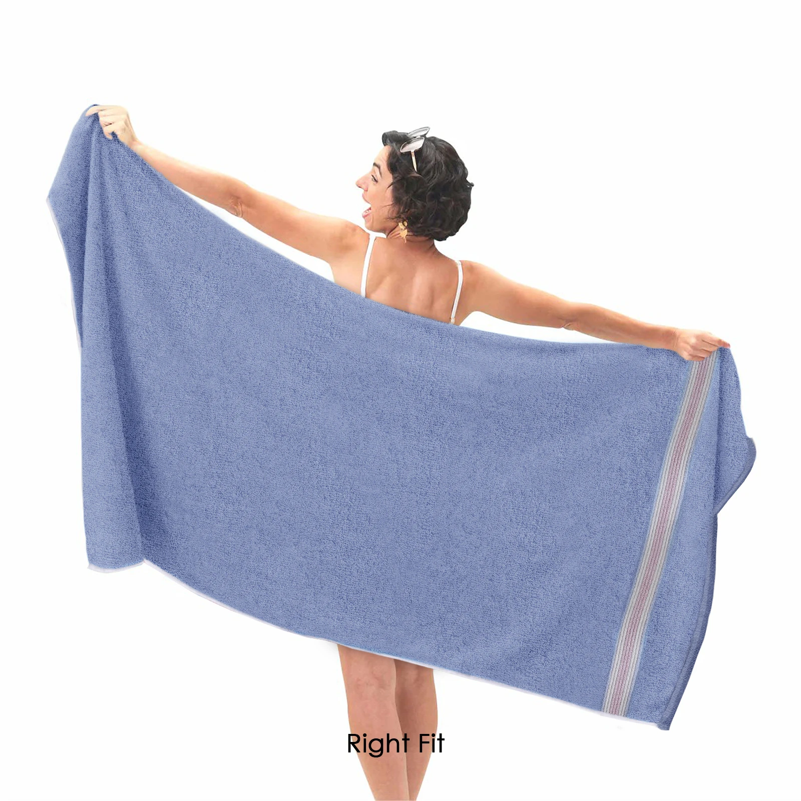 HOUSSE Esentia Bamboo & Cotton Bath Towels 550 GSM– 70×150 cm – Ultra Soft, Highly Absorbents & Quick-Drying – Eco-Friendly Luxury Bath Towel Set.