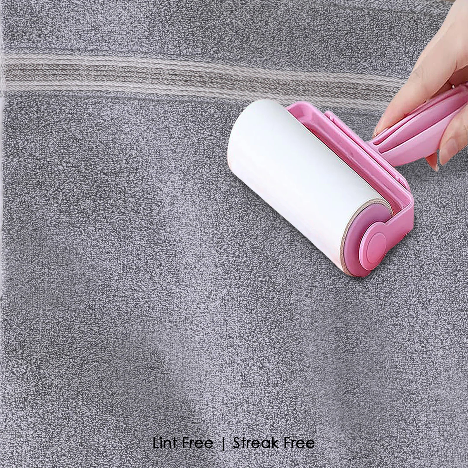 HOUSSE Esentia Bamboo & Cotton Bath Towels 550 GSM – 70×150 cm – Ultra Soft, Highly Absorbent & Quick-Drying – Eco-Friendly Luxury Bath Towel Set.