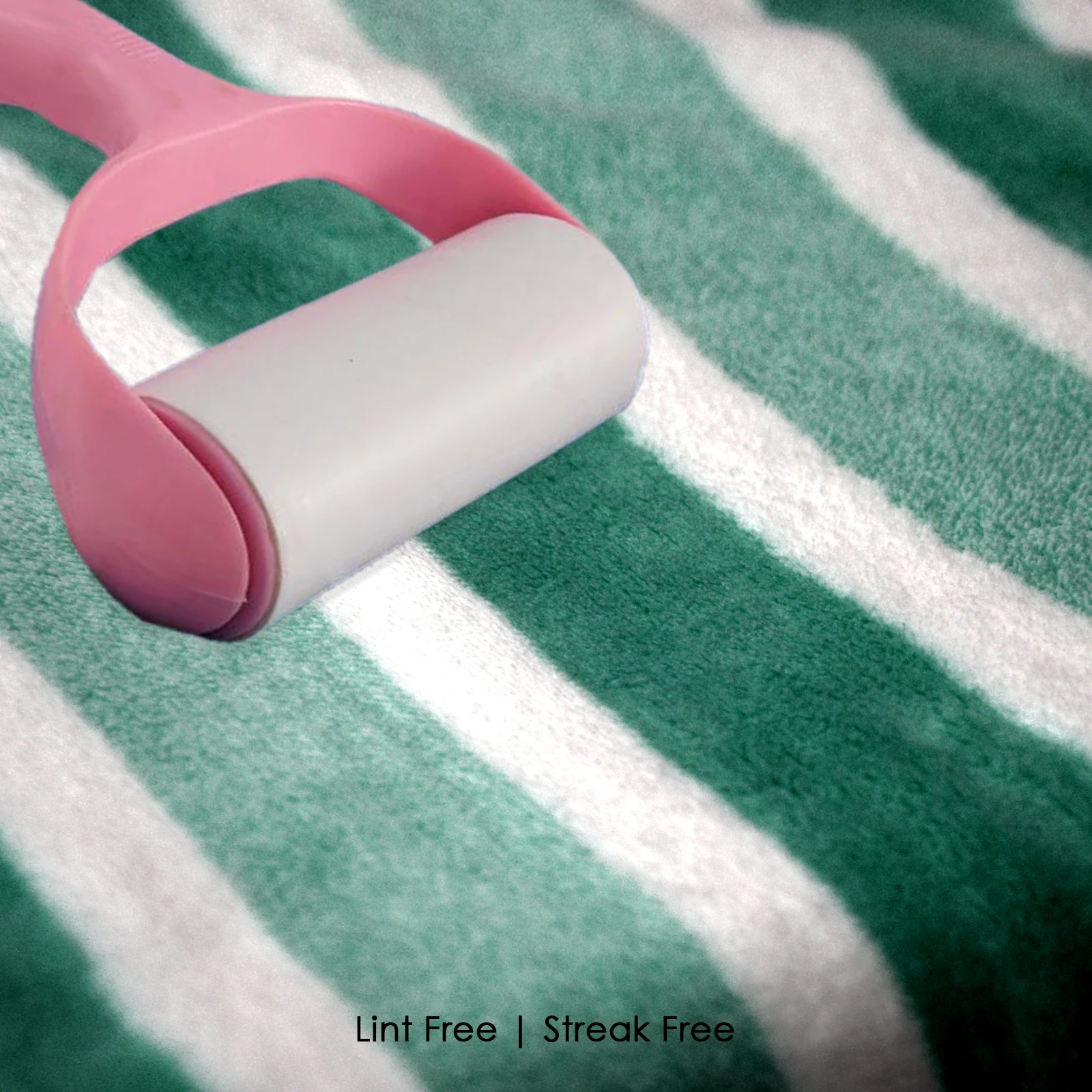 HOUSSE Komfykart Microfiber Bath Towel for Men & Women – 70×140 cm, Super Soft, Quick Dry & Super Absorbent Towel with Hanging Hook, New Stripe Design | Gym, Home & Travel Use – Pastel Green