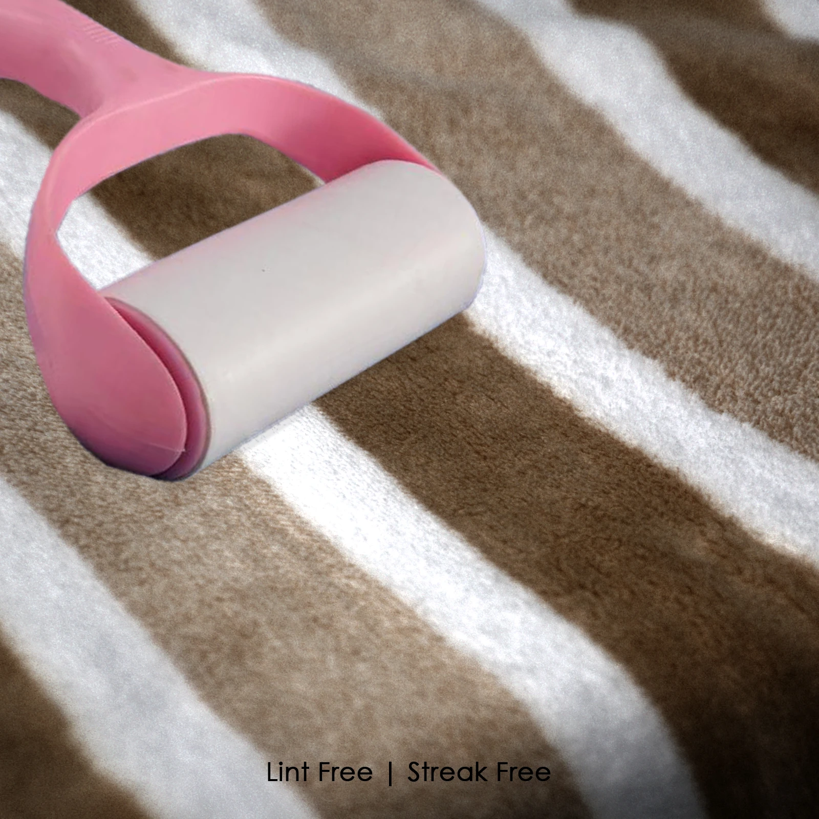 HOUSSE Komfykart Microfiber Bath Towel for Men & Women – 70×140 cm, Super Soft, Quick Dry & Super Absorbent Towel with Hanging Hook, New Stripe Design | Gym, Home & Travel Use – Caramel