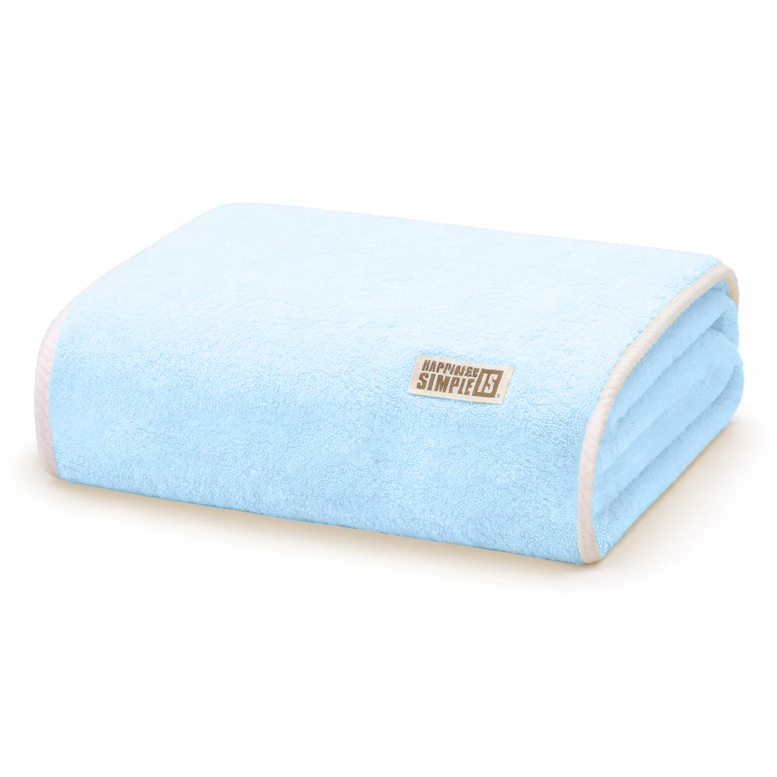 HOUSSE Oasis Microfiber Bath Towel 70×140 cm – Ultra Soft & Quick Dry, Super Absorbent Bath Towel for Bathroom, Kitchen, Gym & Travel | Lightweight & Durable (Arctic Sky, 70×140)