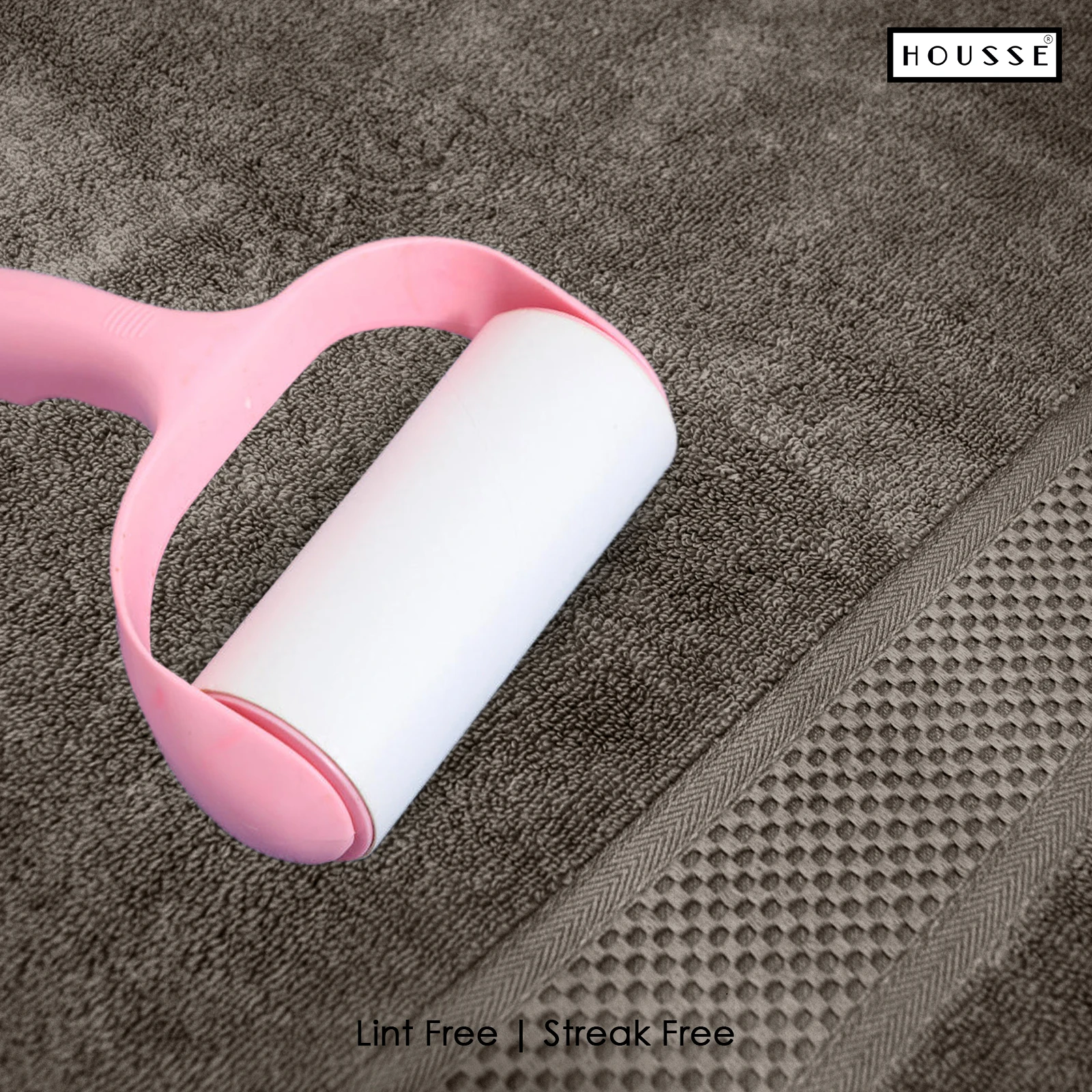 HOUSSE Nexora 100% Pure Cotton 600 GSM Bath Towel 75x150 cm – Extra Large, Ultra Soft, Quick Dry & Highly Absorbent Premium Towel for Home, Travel & Daily Use (Cashmere Clay)