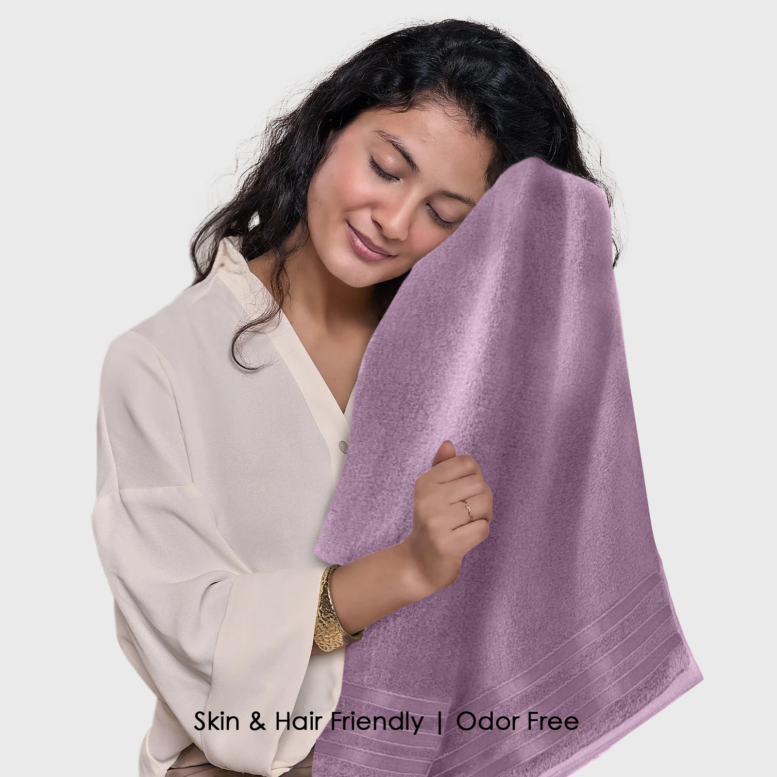 HOUSSE Haaven Luxury Bamboo Zero-Twist Bath Towel 80×160 cm, 600 GSM – Extra Soft, Eco-Friendly & Highly Absorbent – Extra Large Organic Bamboo Hotel & Spa Bath Towels