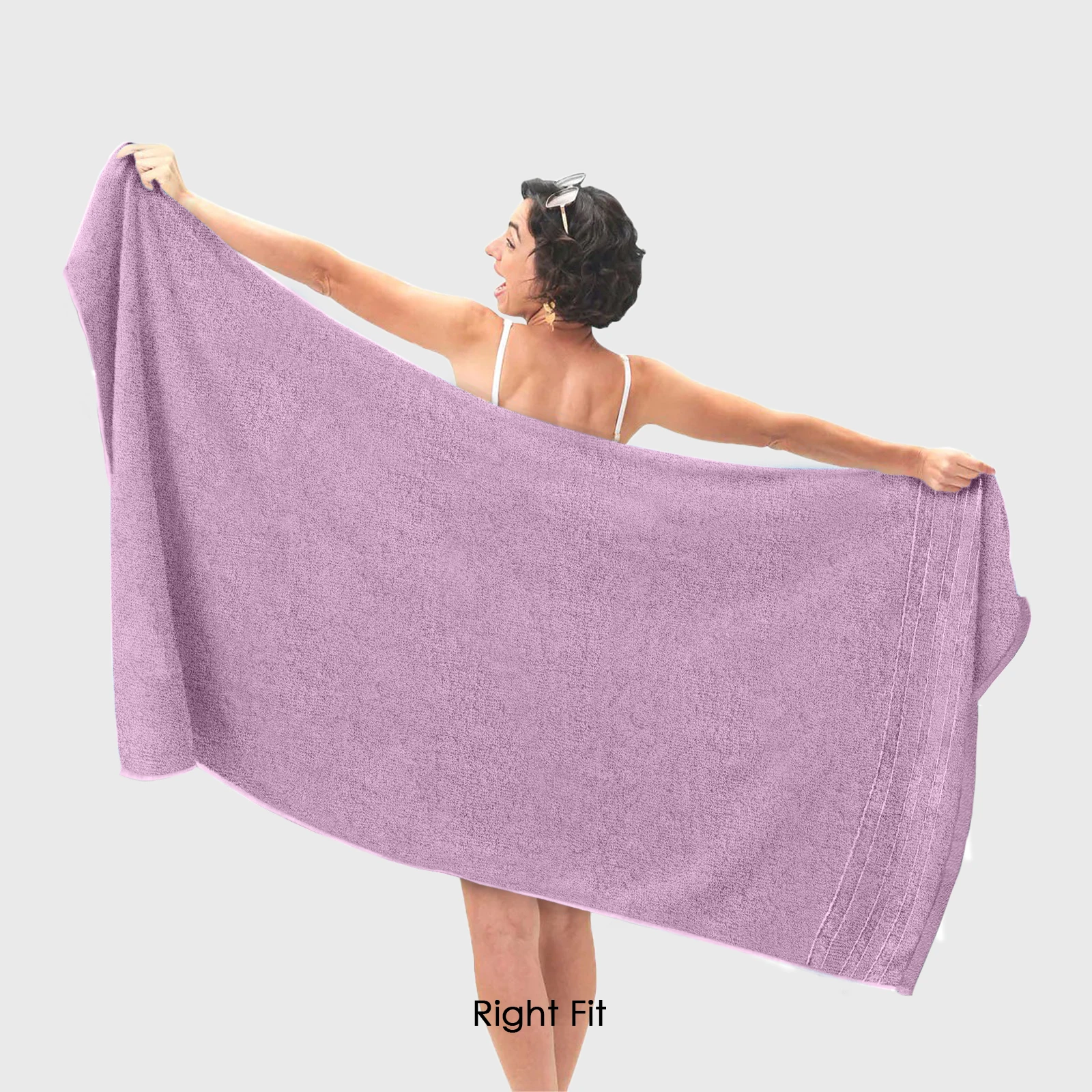 HOUSSE Haaven Luxury Bamboo Zero-Twist Bath Towel 80×160 cm, 600 GSM – Extra Soft, Eco-Friendly & Highly Absorbent – Extra Large Organic Bamboo Hotel & Spa Bath Towels