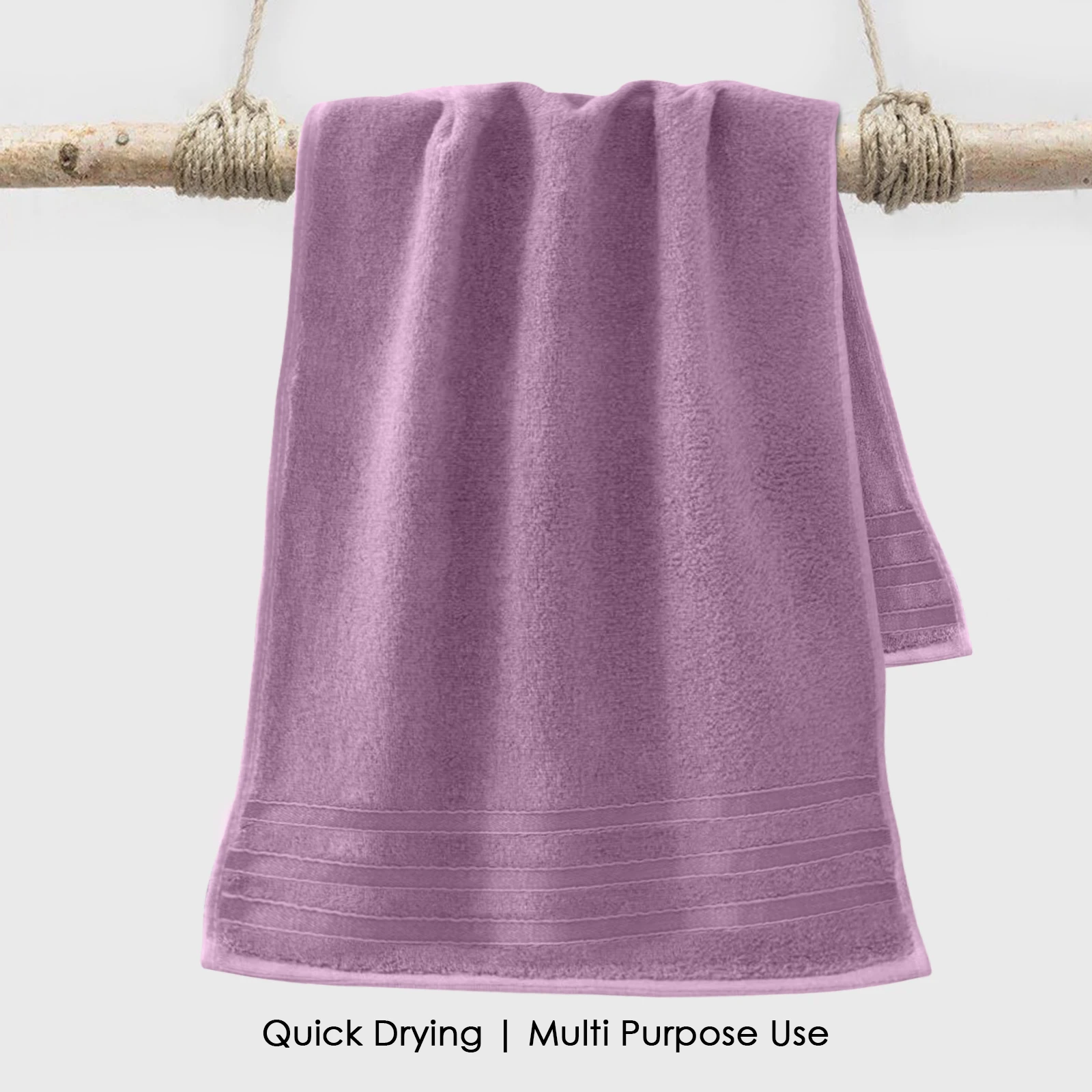 HOUSSE Haaven Luxury Bamboo Zero-Twist Bath Towel 70×140 cm, 600 GSM – Extra Soft, Eco-Friendly & Highly Absorbent – Extra Large Organic Bamboo Hotel & Spa Bath Towel .