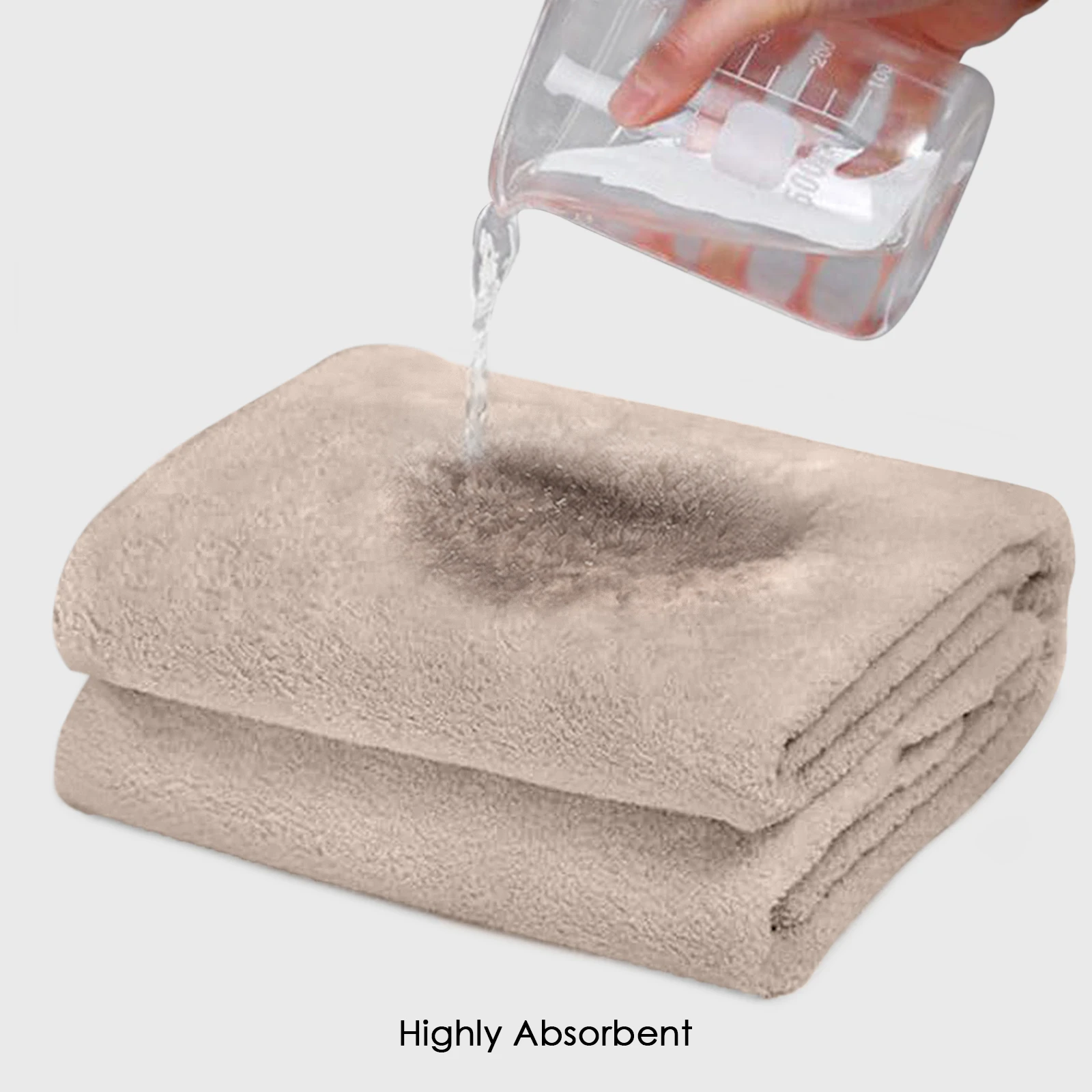 HOUSSE Premium Microfiber Bath Towel Large 75 * 150cm Quick Dry Towels for Women & Kids | Super Soft Plush 450 GSM | Ultra Absorbent for Home Swimming Sports & Travel (Rustic Chestnut)