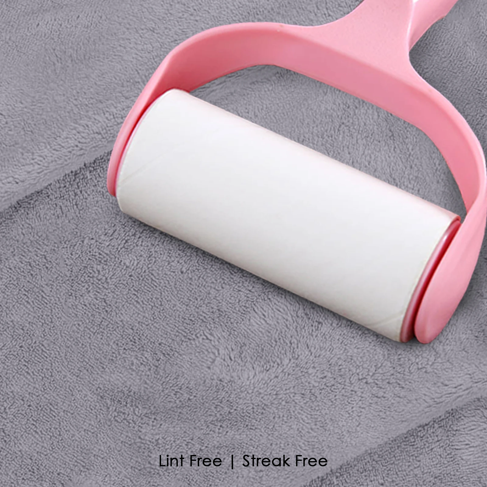 HOUSSE Premium Microfiber Bath Towel Large 60 * 120 cm Quick Dry Towels Specially for Kids Age 0-16 Years | Soft Plush 450 GSM | Ultra Absorbent for Home Swimming Sports Travel (Frost Grey)