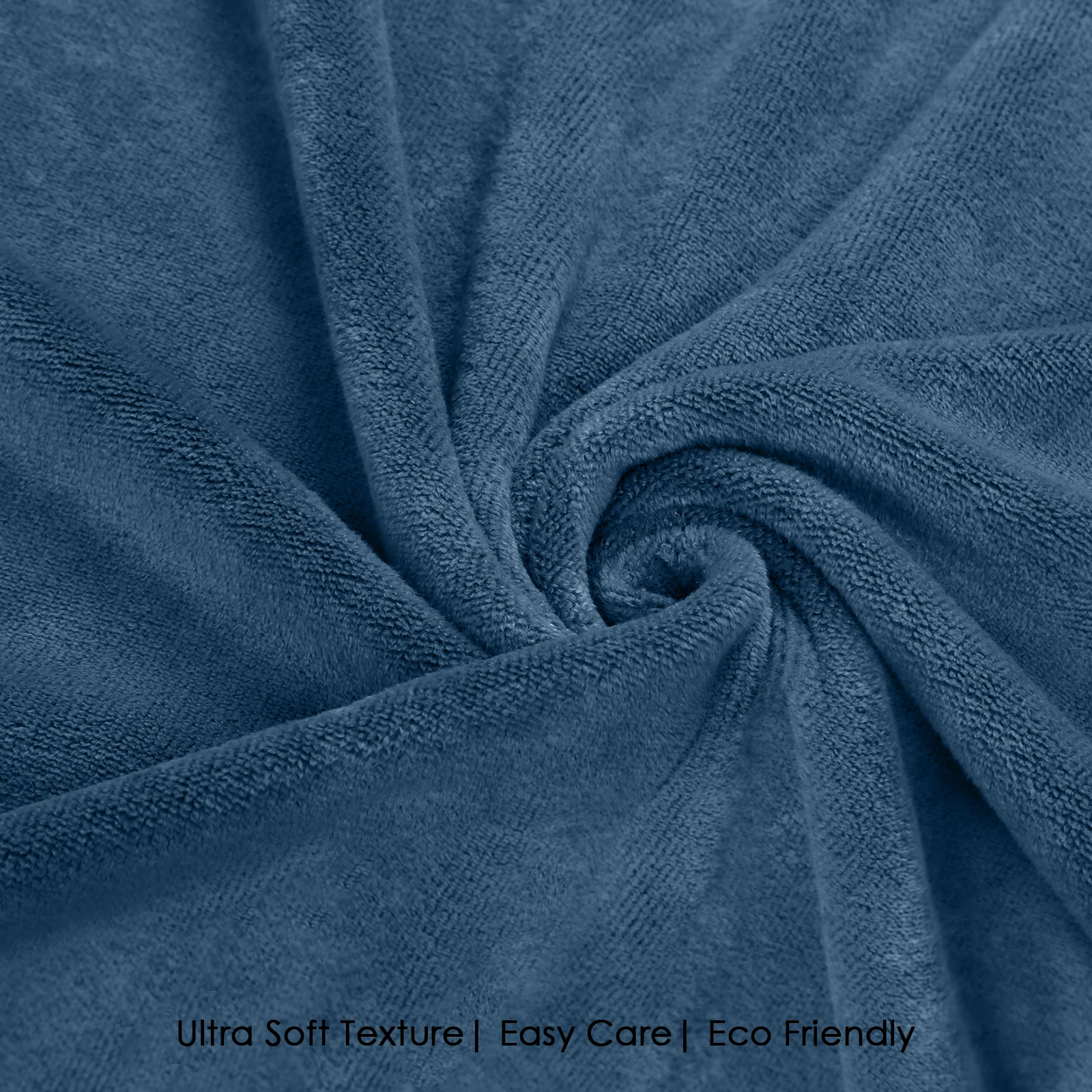 HOUSSE Premium Microfiber Bath Towel Large 60 * 120 cm Quick Dry Towels Specially for Kids Age 0-16 Years | Super Soft Plush 450 GSM | Ultra Absorbent for Home Swimming Sports Travel (Indian Teal)