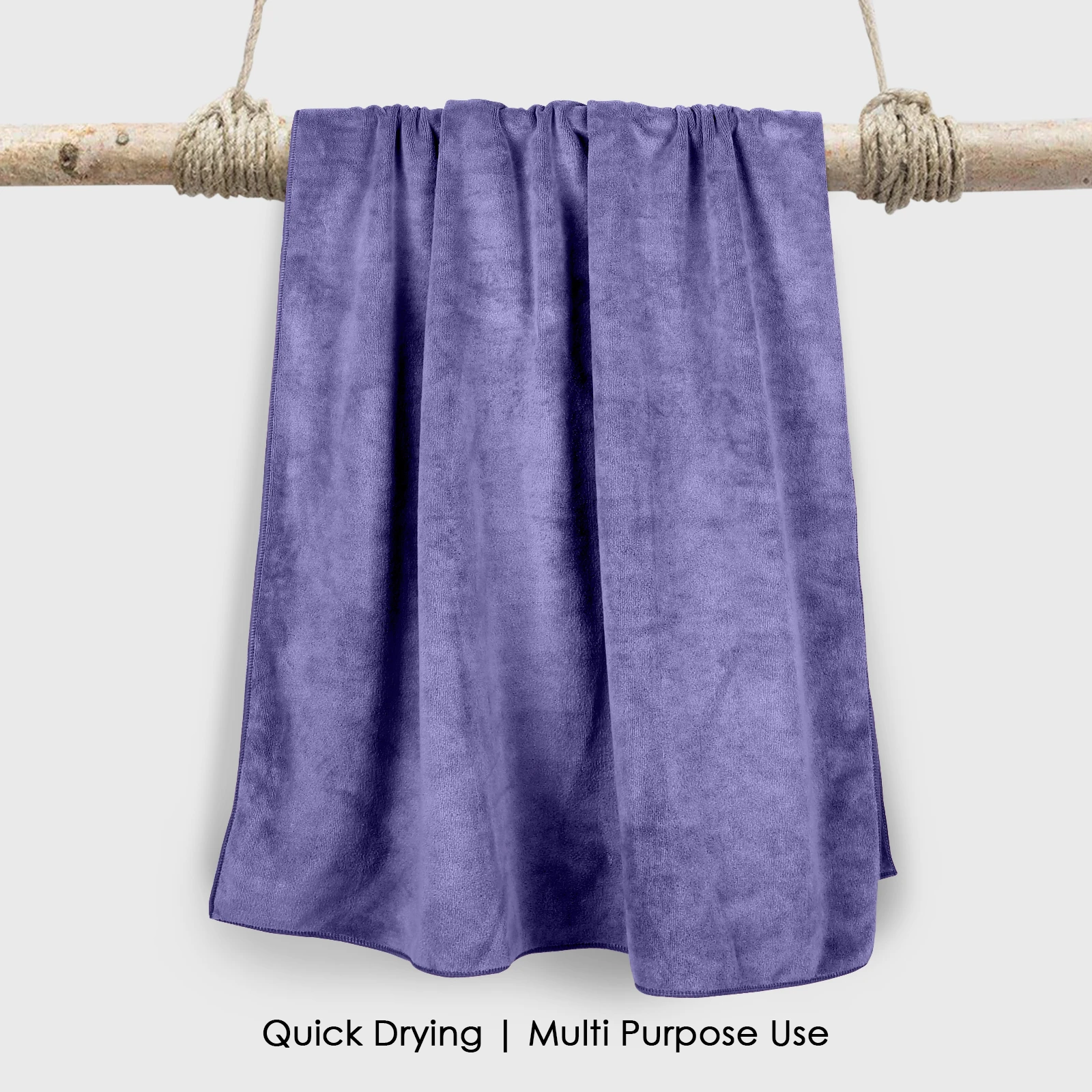 HOUSSE Premium Microfiber Bath Towel - Extra Large 75x150cm Quick Dry Towels for Women Men & Kids | Super Soft Plush 550 GSM | Ultra Absorbent for Home Swimming Sports & Travel(Cadet)