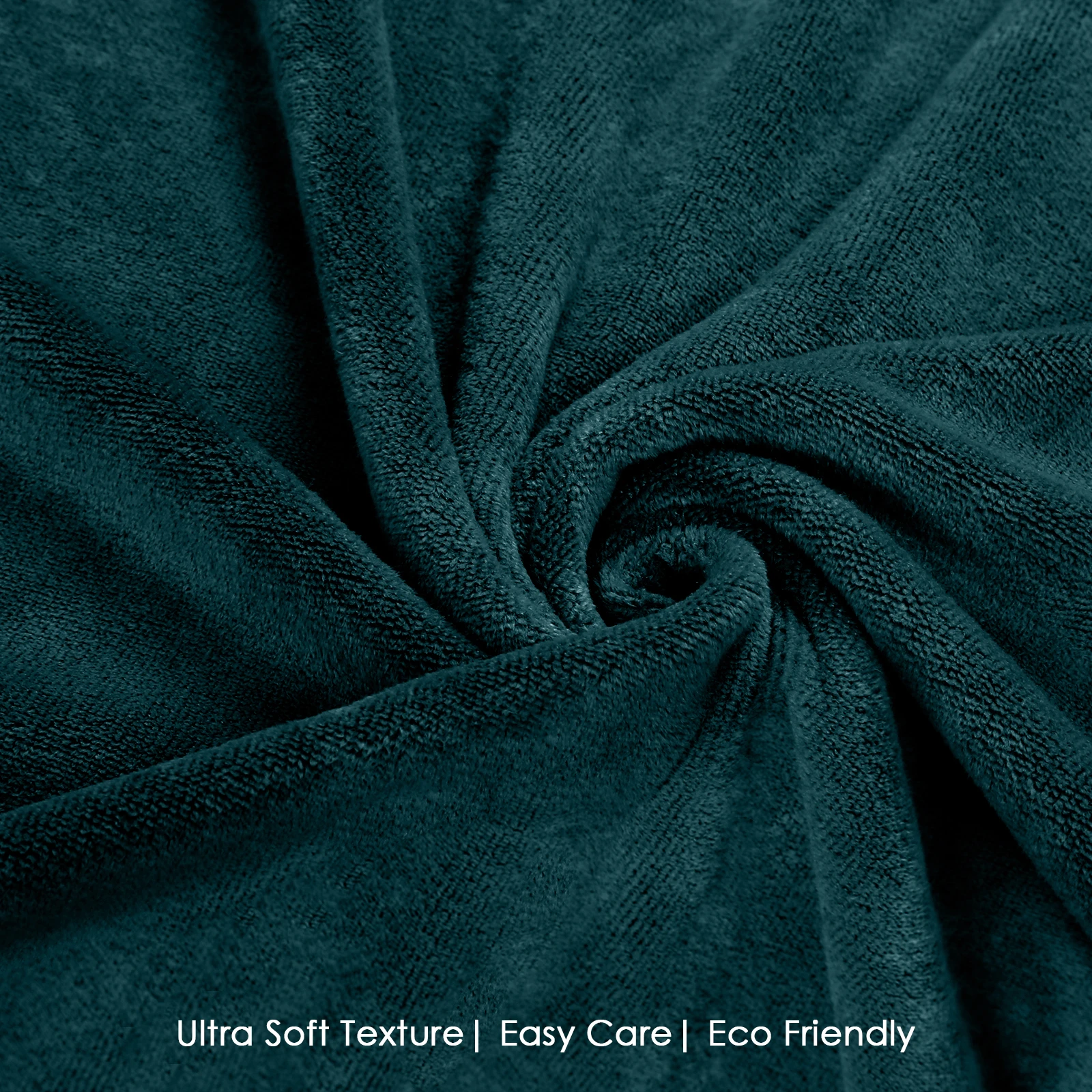 HOUSSE Premium Microfiber Bath Towel - Extra Large 75x150cm Quick Dry Towels for Women Men & Kids | Super Soft Plush 550 GSM | Ultra Absorbent for Home Swimming Sports & Travel (Jungle Green)