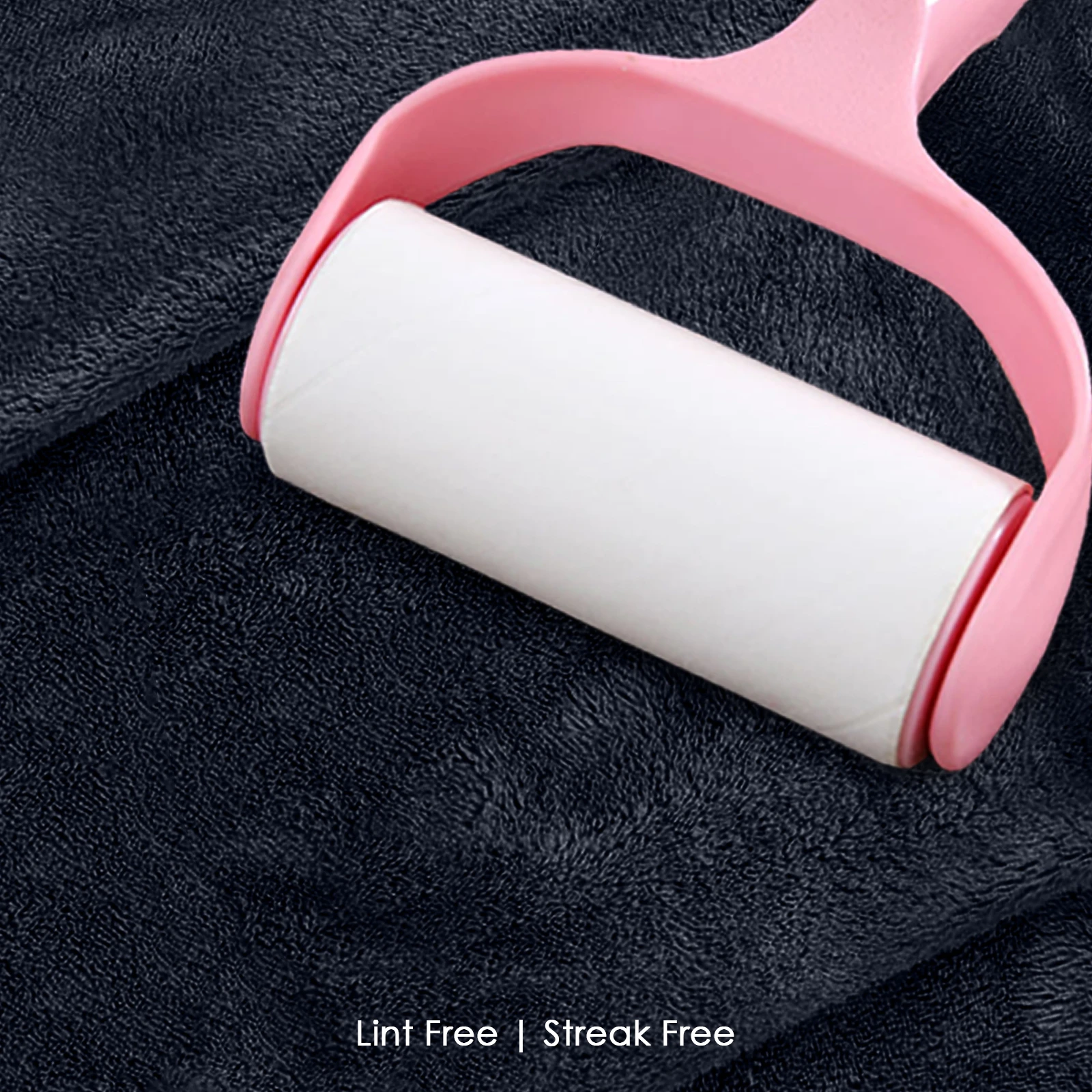 HOUSSE Premium Microfiber Bath Towel - Extra Large 75x150cm Quick Dry Towels for Women Men & Kids | Super Soft Plush 550 GSM | Ultra Absorbent for Home Swimming Sports & Travel (Black)