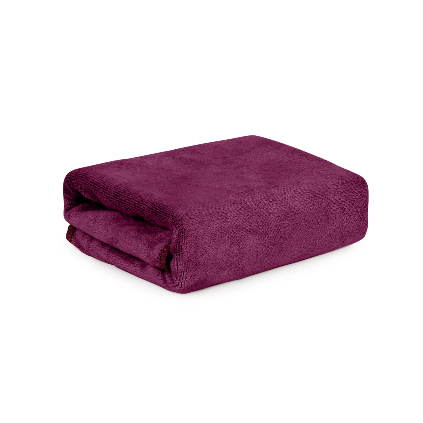 HOUSSE Premium Microfiber Bath Towel - Extra Large 60x120cm Quick Dry Towels for Kids | Super Soft Plush 550 GSM | Ultra Absorbent for Home Swimming Sports Travel (Red Plum)