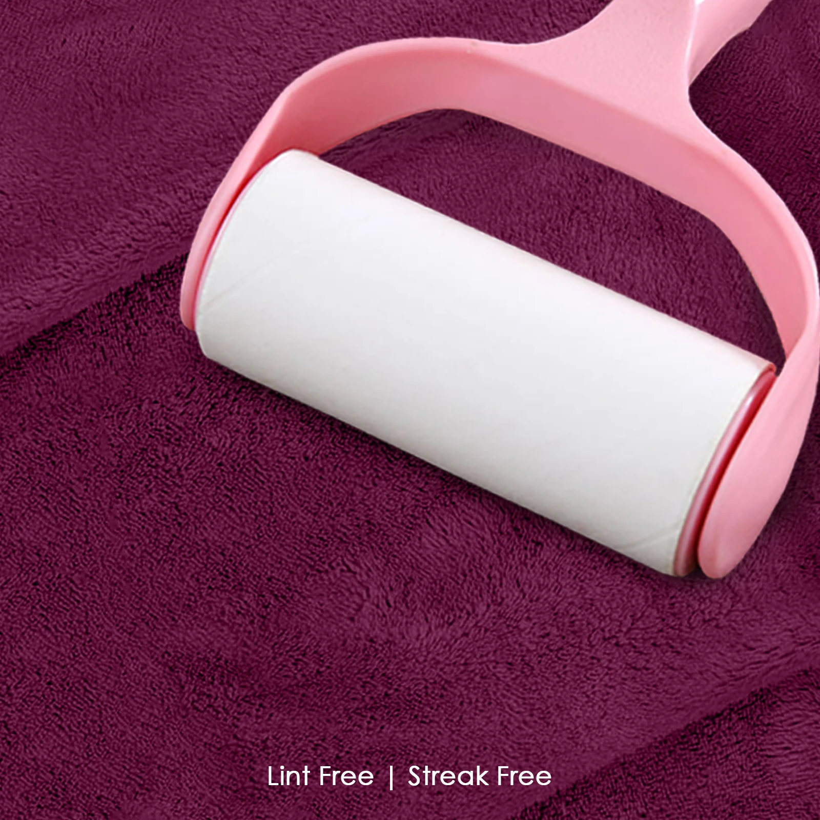 HOUSSE Premium Microfiber Bath Towel - Extra Large 60x120cm Quick Dry Towels for Kids | Super Soft Plush 550 GSM | Ultra Absorbent for Home Swimming Sports Travel (Red Plum)