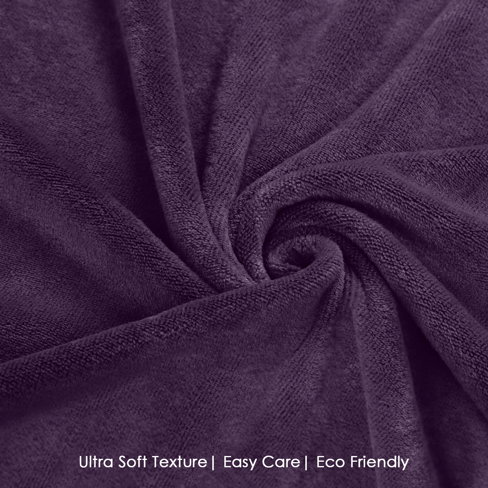 HOUSSE Premium Microfiber Bath Towel - Extra Large 60x120cm Quick Dry Towels for Kids | Super Soft Plush 550 GSM | Ultra Absorbent for Home Swimming Sports Travel (Wine)