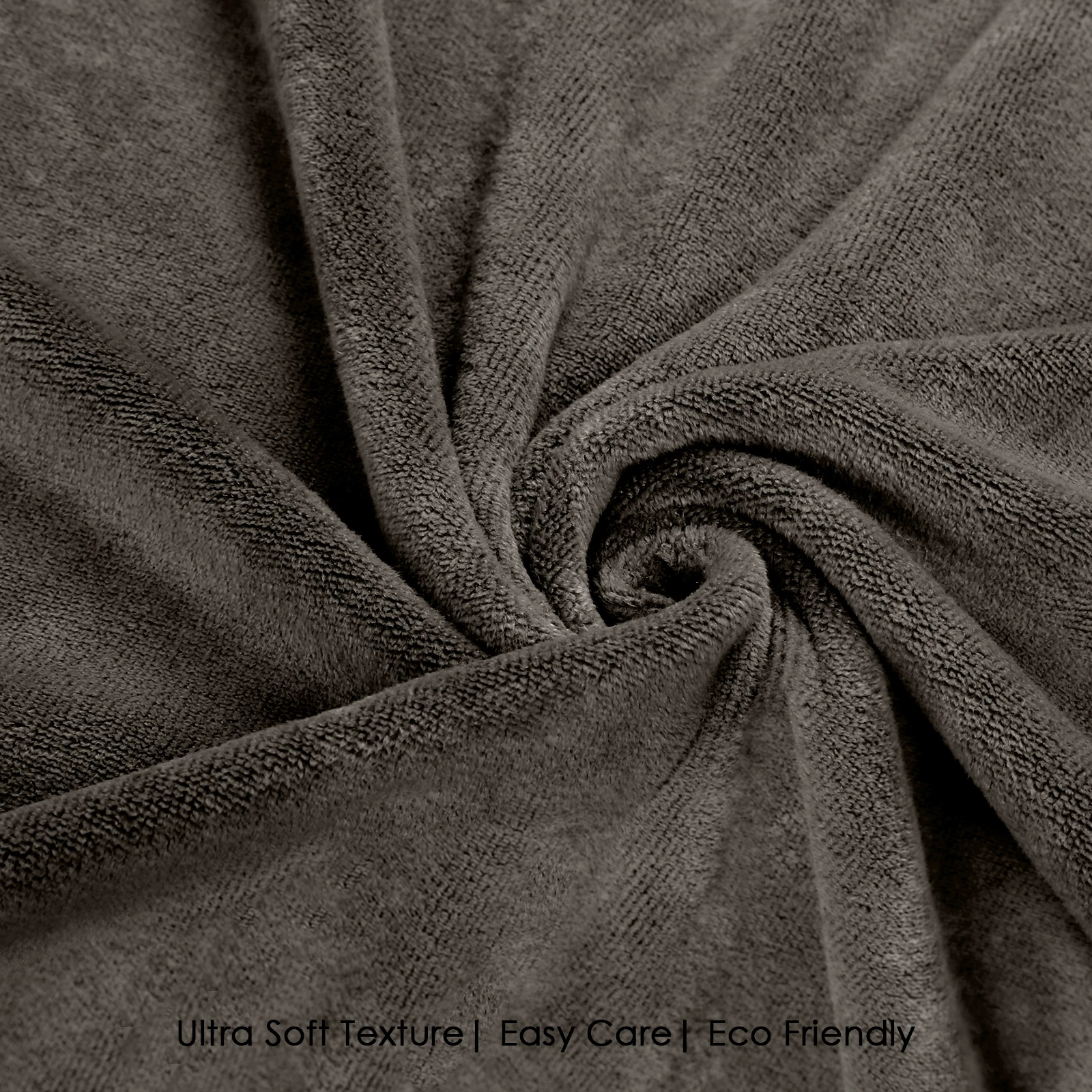 HOUSSE Premium Microfiber Bath Towel - Extra Large 60x120cm Quick Dry Towels for Kids | Super Soft Plush 550 GSM | Ultra Absorbent for Home Swimming Sports Travell (Cocca Brown)