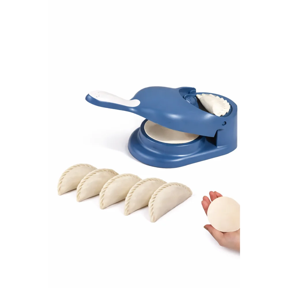 2-in-1 Ghujia & Momo Maker – Manual Dumpling & Gujiya Mould | Easy Press Snack Maker for Momos, Gujiya & Dumplings