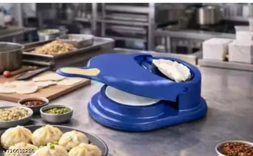 2-in-1 Ghujia & Momo Maker – Manual Dumpling & Gujiya Mould | Easy Press Snack Maker for Momos, Gujiya & Dumplings