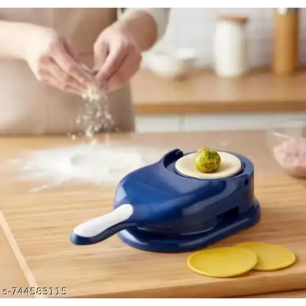 2-in-1 Ghujia & Momo Maker – Manual Dumpling & Gujiya Mould | Easy Press Snack Maker for Momos, Gujiya & Dumplings