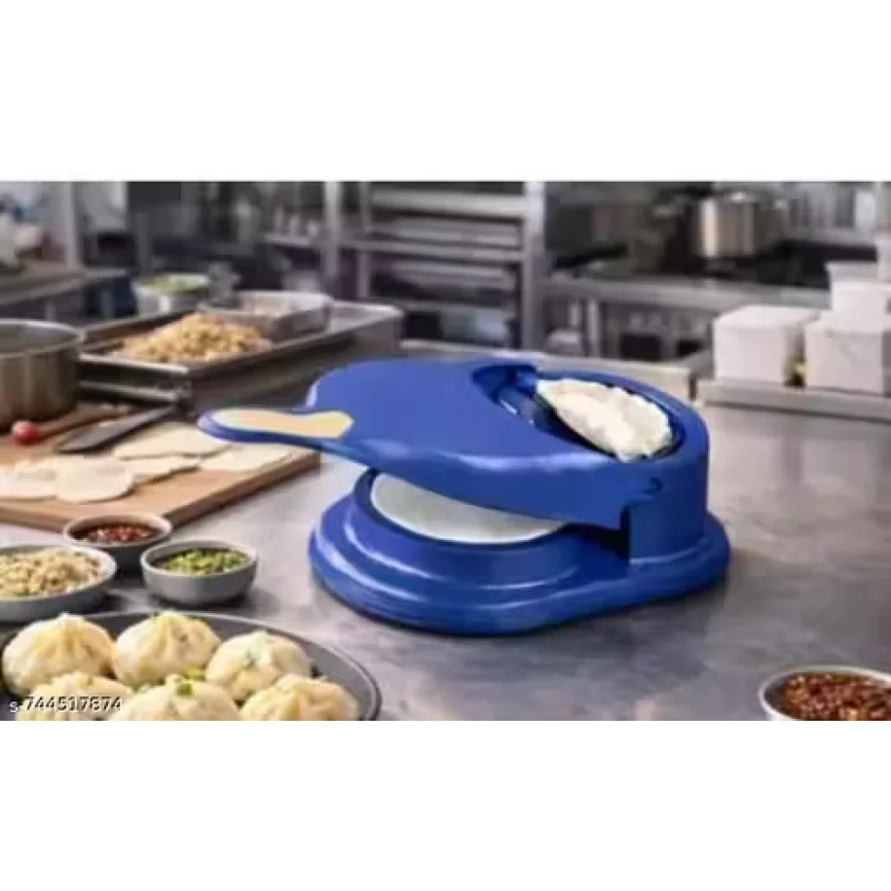 2-in-1 Ghujia & Momo Maker – Manual Dumpling & Gujiya Mould | Easy Press Snack Maker for Momos, Gujiya & Dumplings