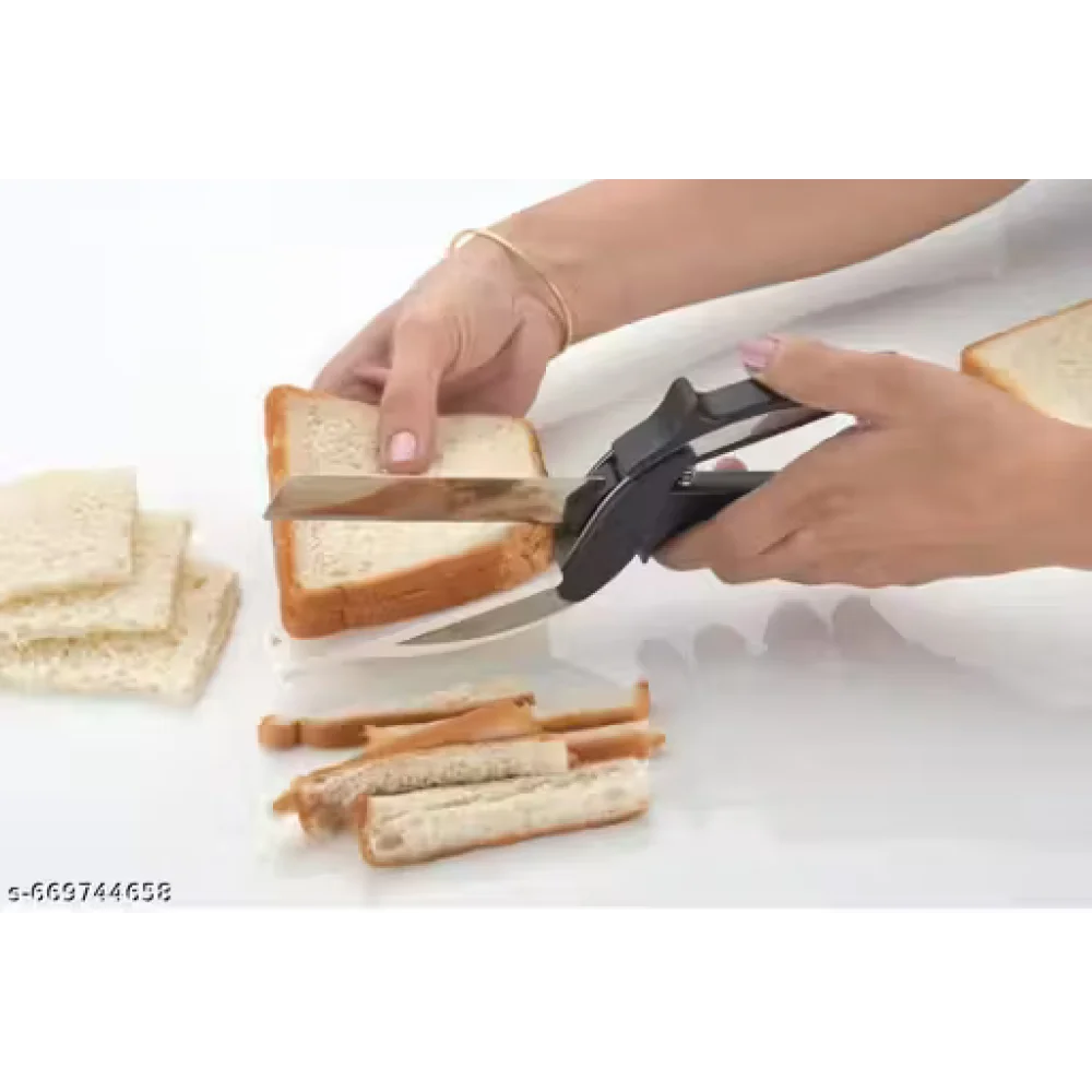 Clever Cutter Knife 2-in-1 Vegetable & Fruit Chopper | Stainless Steel Blade | Multipurpose Kitchen Cutter Tool