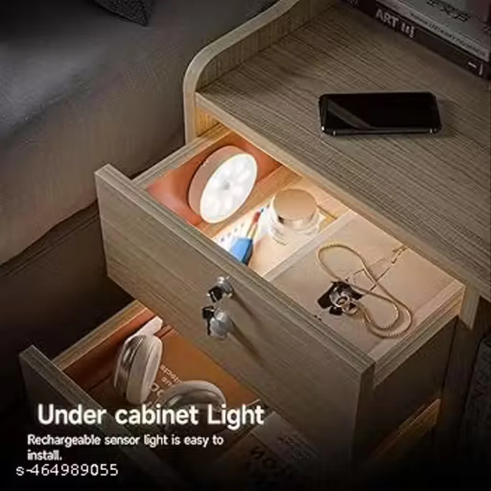 Motion Sensor Led Night Light, Smart Wireless Indoor Dimmable Rechargeable Nightlights With Light Sensors Usb Charging (Plastic)