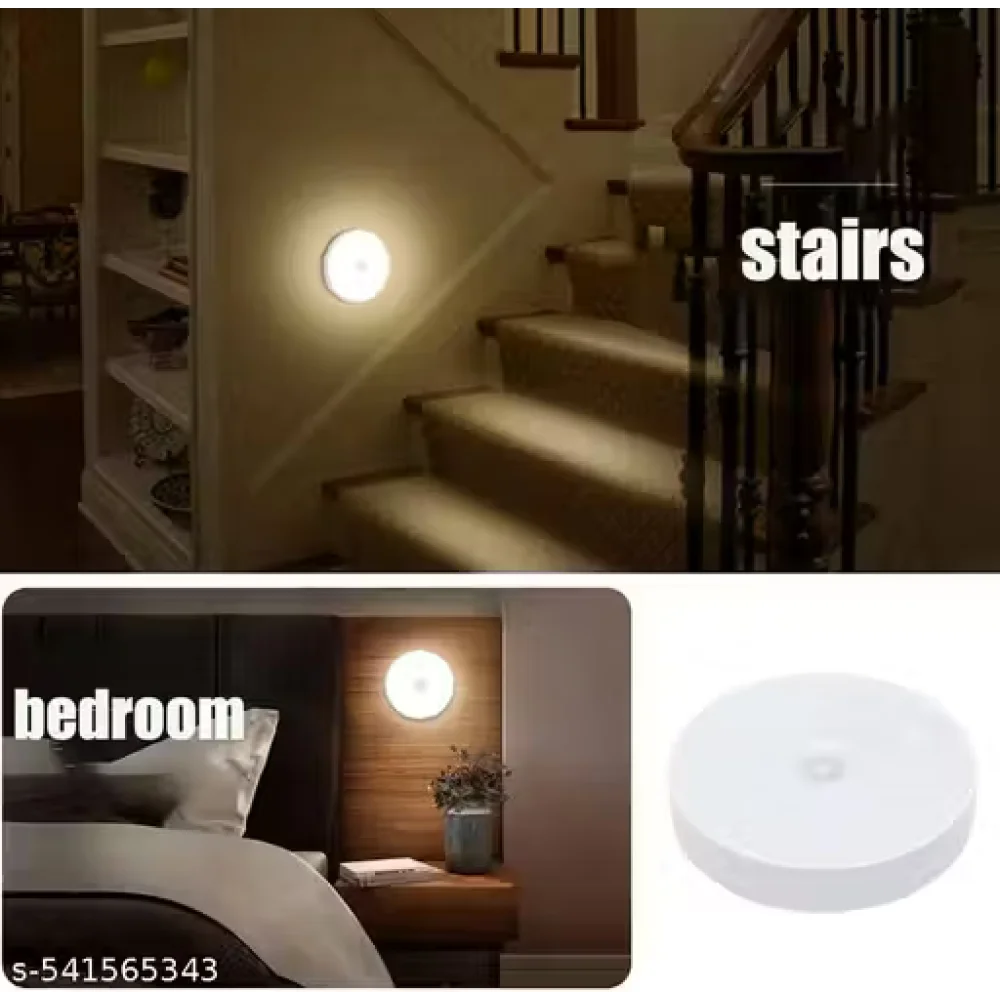 Motion Sensor Light for Home (Pack of 1) with USB Charging Wireless Self Adhesive LED Induction Lamp Sensor Light for Wardrobe Lights with Sensor Night Light for Cupboard Stairs