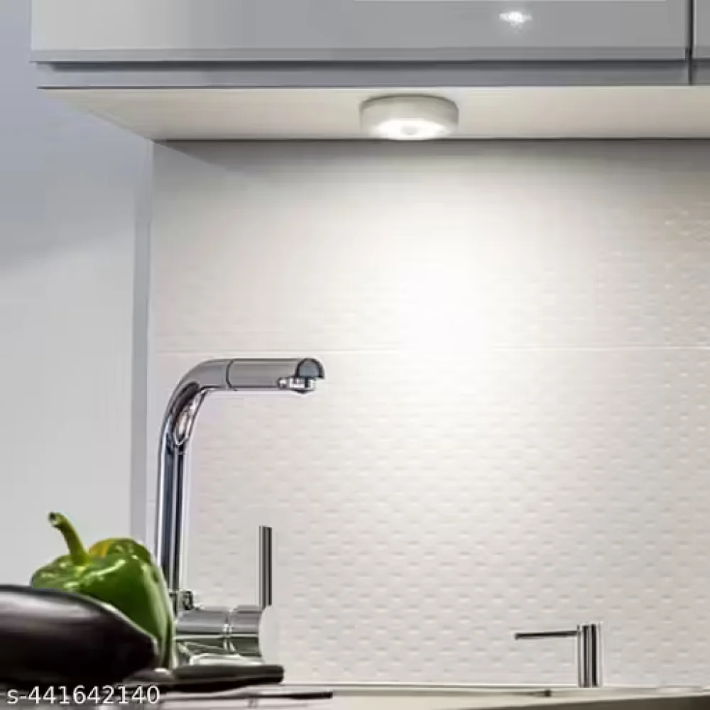 1 piece USB Motion Sensor Light with USB Charging, Wireless, Rechargeable, Adhesive LED Nightlight for Home