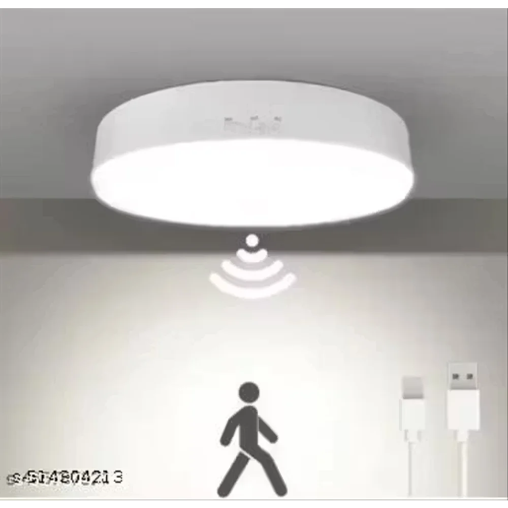 Intelligent Induction Lamp (Motion Sensor Wall light with automatic on/off feature , Night Light for Bedroom, Bathroom, Staircase ,Night Light, Wall Light, Bathrooom Lights, Indoor Lighting, Smart Home Lighting, Rechargeable Home Lights