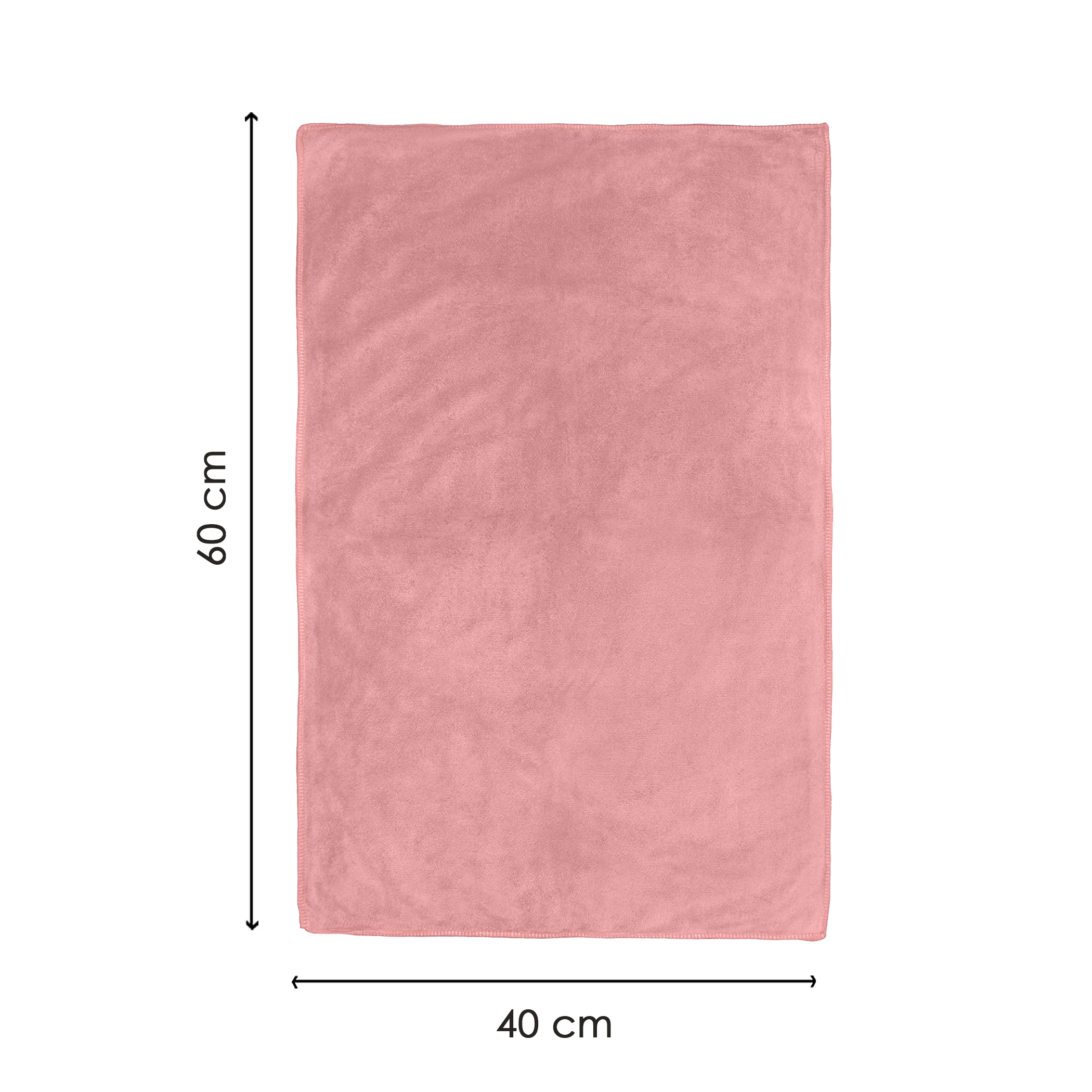 HOUSSE Premium Hand Towel | 100% Microfiber | Quick Dry & Ultra Absorbent | Gym, Home & Yoga | Hypoallergenic & Anti-Bacterial | 450GSM, 60x40cm towel set
