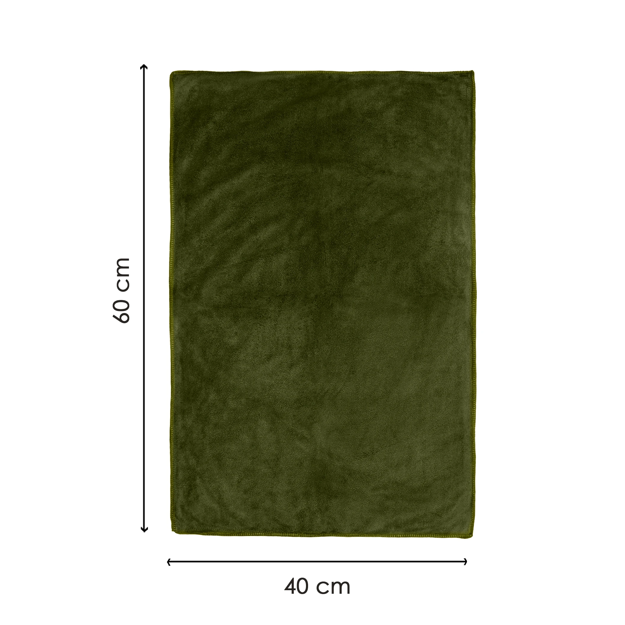 HOUSSE Premium Hand Towel | 100% Microfiber | Quick Dry & Ultra Absorbent | Gym, Home & Yoga | Hypoallergenic & Anti-Bacterial | 450GSM, 60x40cm towel set