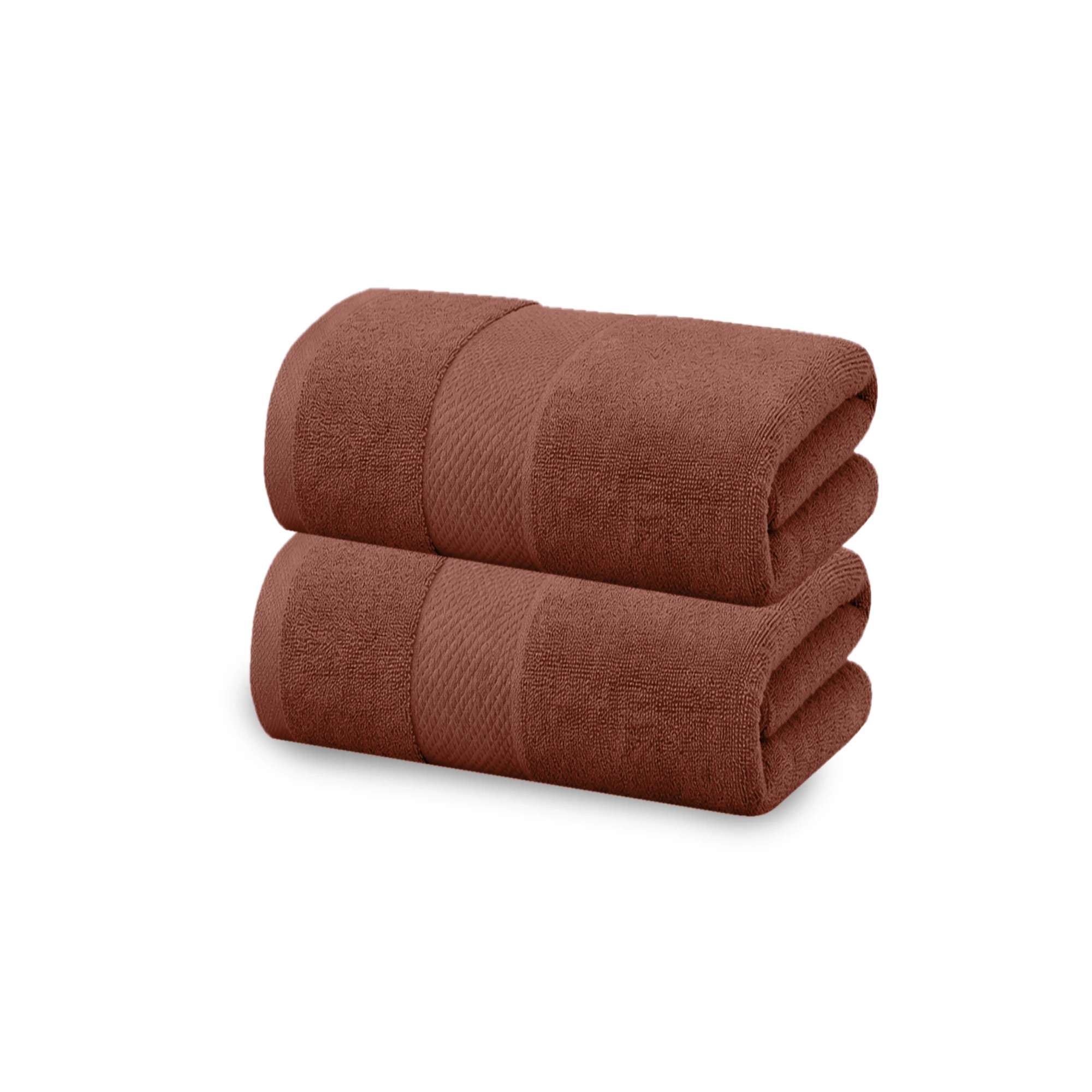 HOUSSE Cotton Hand Towels | Quick Absorption & Faster Drying Towel | 450 GSM (60 cms * 40 cms)| 2 Piece Set Hand Towel for Men/Women | Urban Comfort towel set
