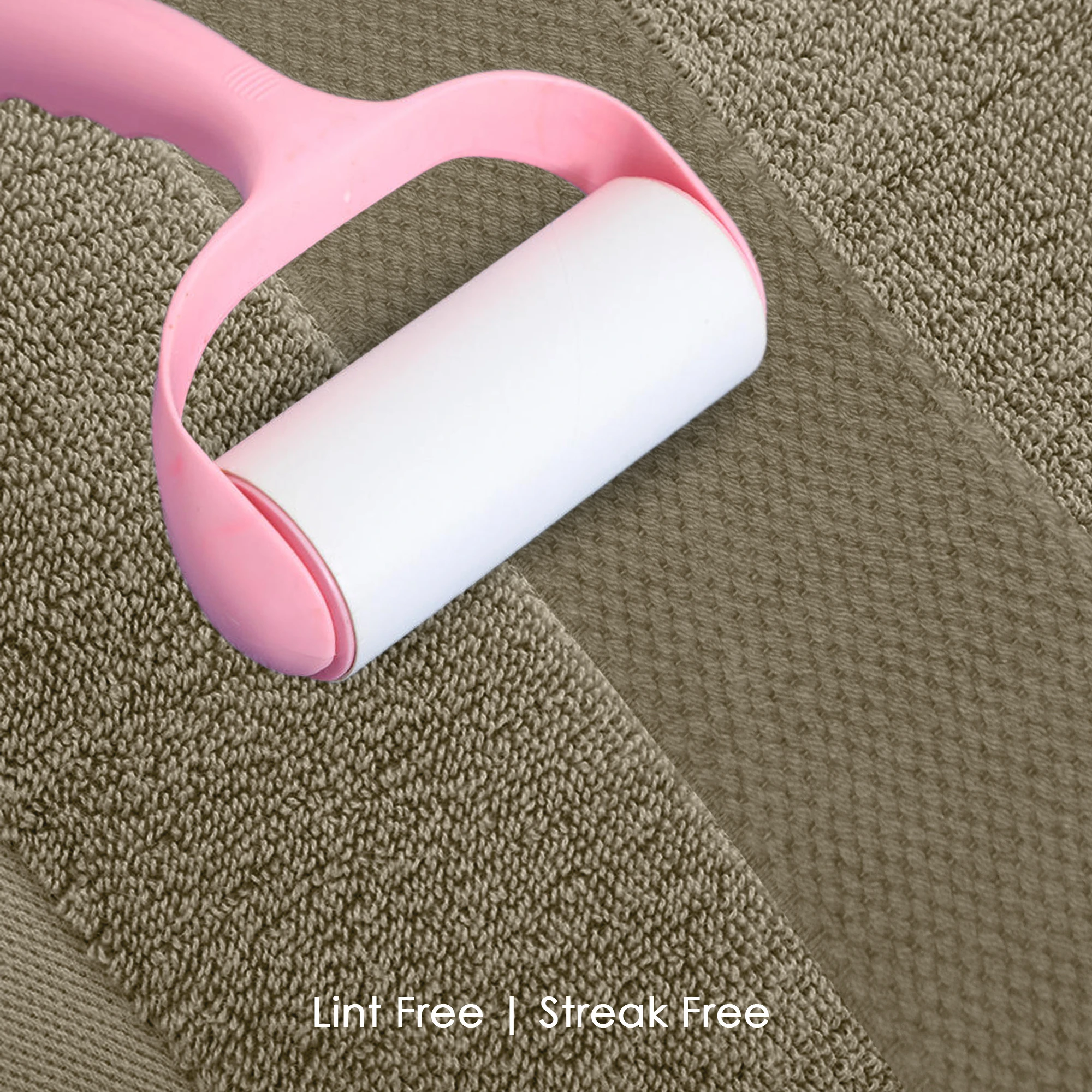 HOUSSE Cotton Hand Towels | Quick Absorption & Faster Drying Towel | 450 GSM (60 cms * 40 cms)| 2 Piece Set Hand Towel for Men/Women | Urban Comfort- Mocha Sand