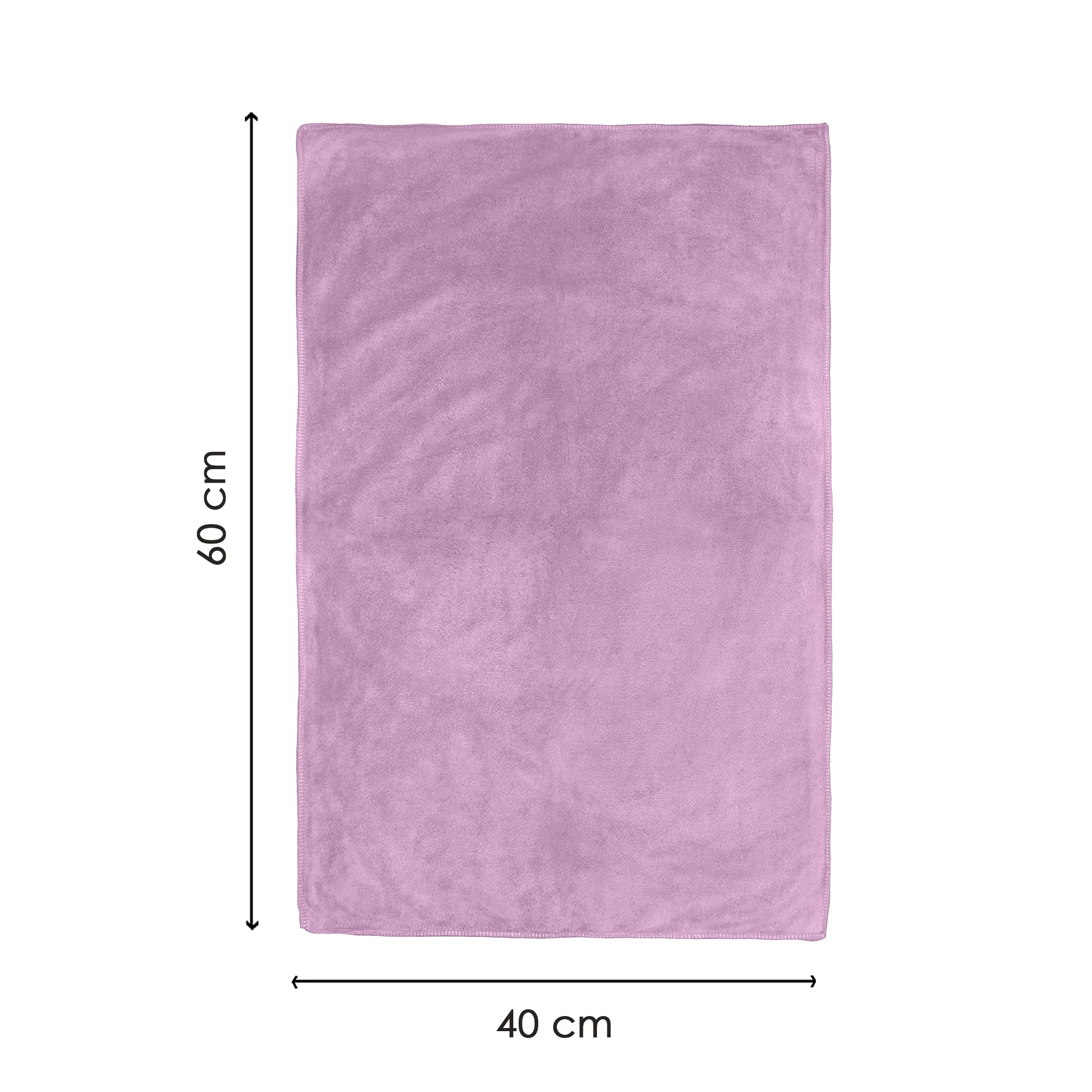 HOUSSE Premium Hand Towel | 100% Microfiber | Quick Dry & Ultra Absorbent | Gym, Home & Yoga | Hypoallergenic & Anti-Bacterial | 450GSM, 60x40cm towel set for home
