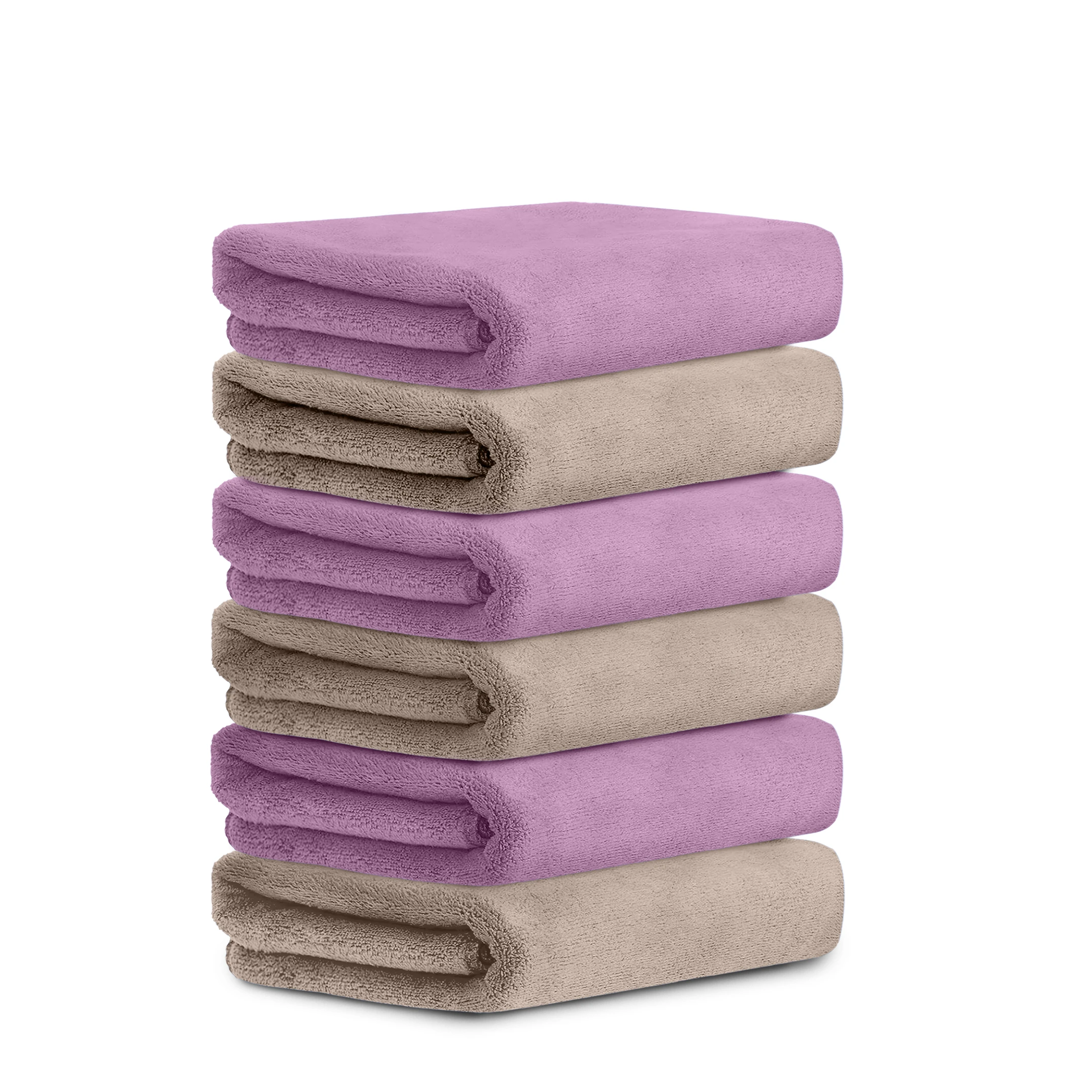 HOUSSE Premium Hand Towel | 100% Microfiber | Quick Dry & Ultra Absorbent | Gym, Home & Yoga | Hypoallergenic & Anti-Bacterial | 450GSM, 60x40cm towel set for home