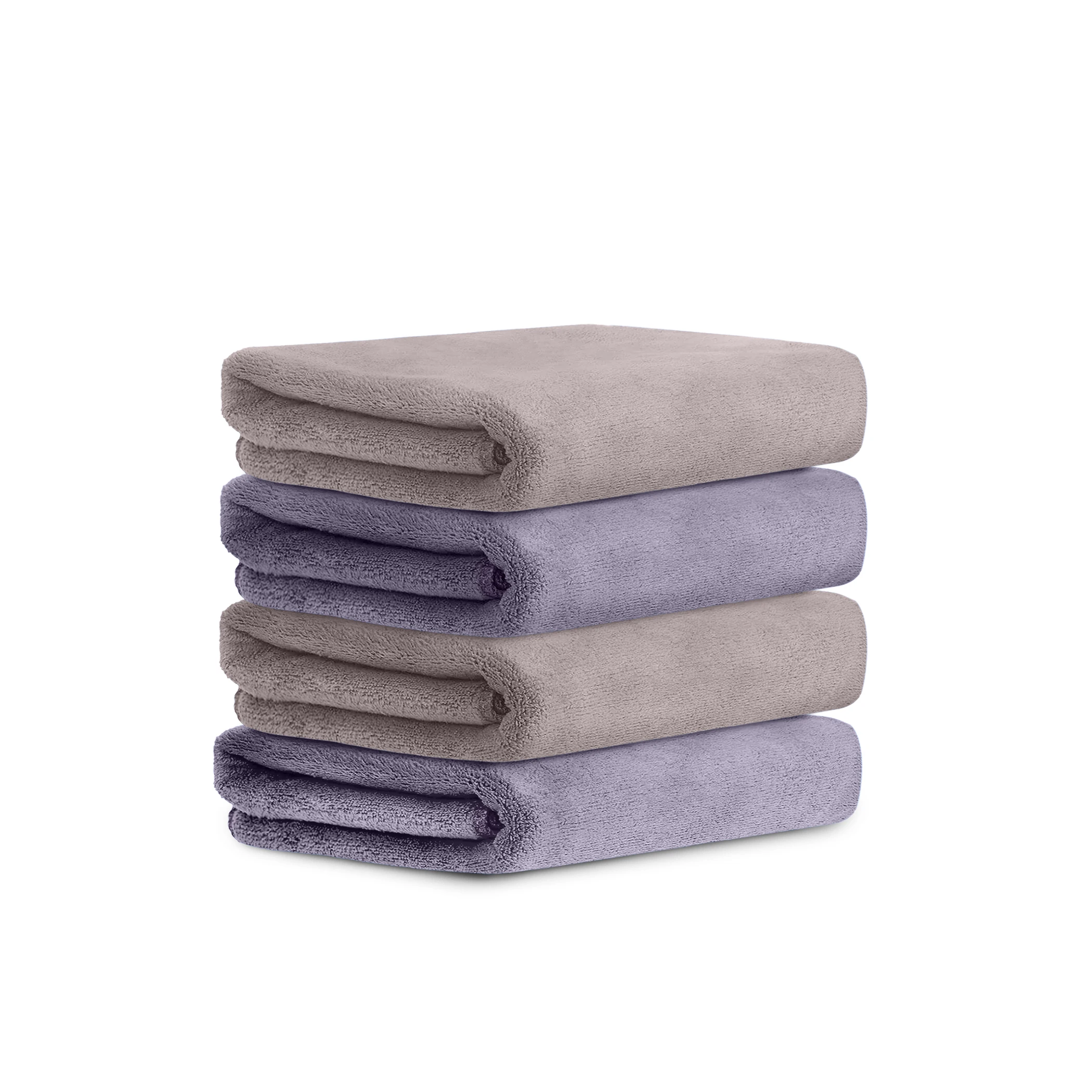 HOUSSE Microfiber Hand Towel for Gym | Home| Yoga | 450 GSM | 60 x 40 CM| Premium QualityTowels | an Hpoallergenic Towel | Ultra Absorbent & Anti-Bacterial towel set