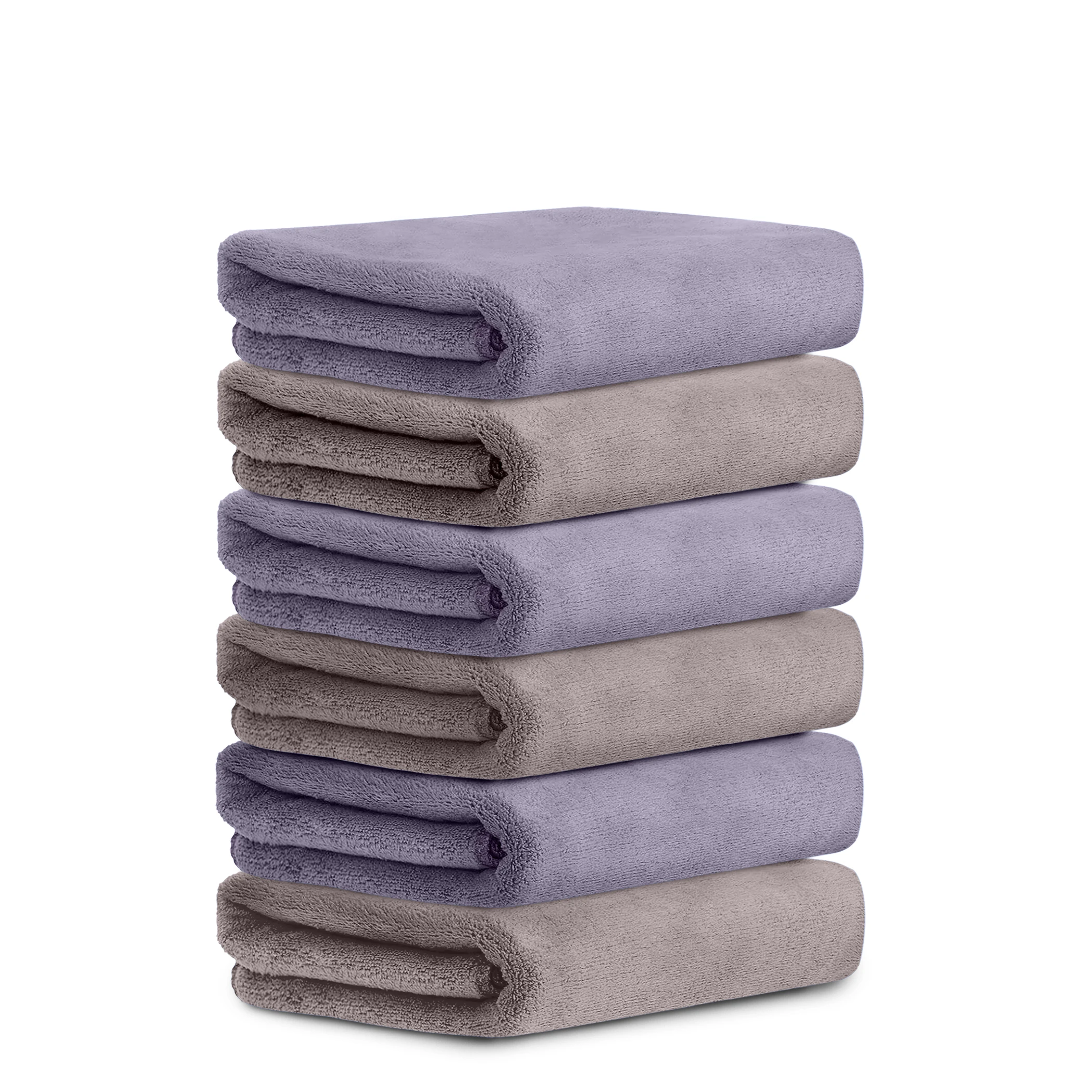 HOUSSE Microfiber Hand Towel for Gym | Home| Yoga | 450 GSM | 60 x 40 CM| Premium QualityTowels | an Hpoallergenic Towel | Ultra Absorbent & Anti-Bacterial towel set
