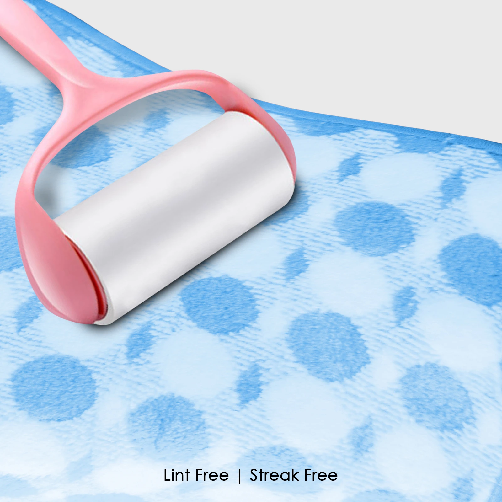 HOUSSE Ember Hand Towel | Microfiber | Quick Dry & Ultra Absorbent | Bathroom, Sports, Travel, Workout, Spa, Beach, Fitness 360GSM, 40x60cm [Single] (Light Blue)