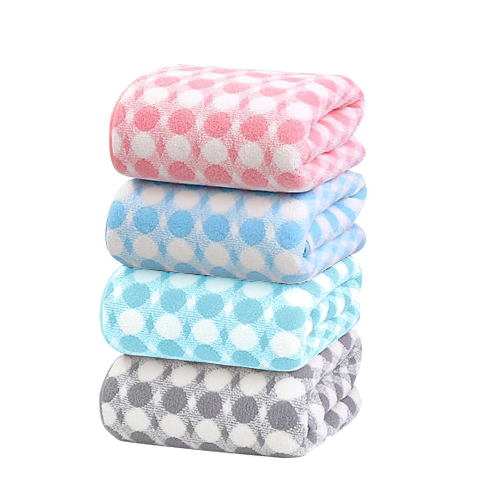 HOUSSE Ember Hand Towel | Microfiber | Quick Dry & Ultra Absorbent | Bathroom, Sports, Travel, Workout, Spa, Beach, Fitness 360GSM, 40x60cm [4-Pack Mix Set] (Multiple Colors)