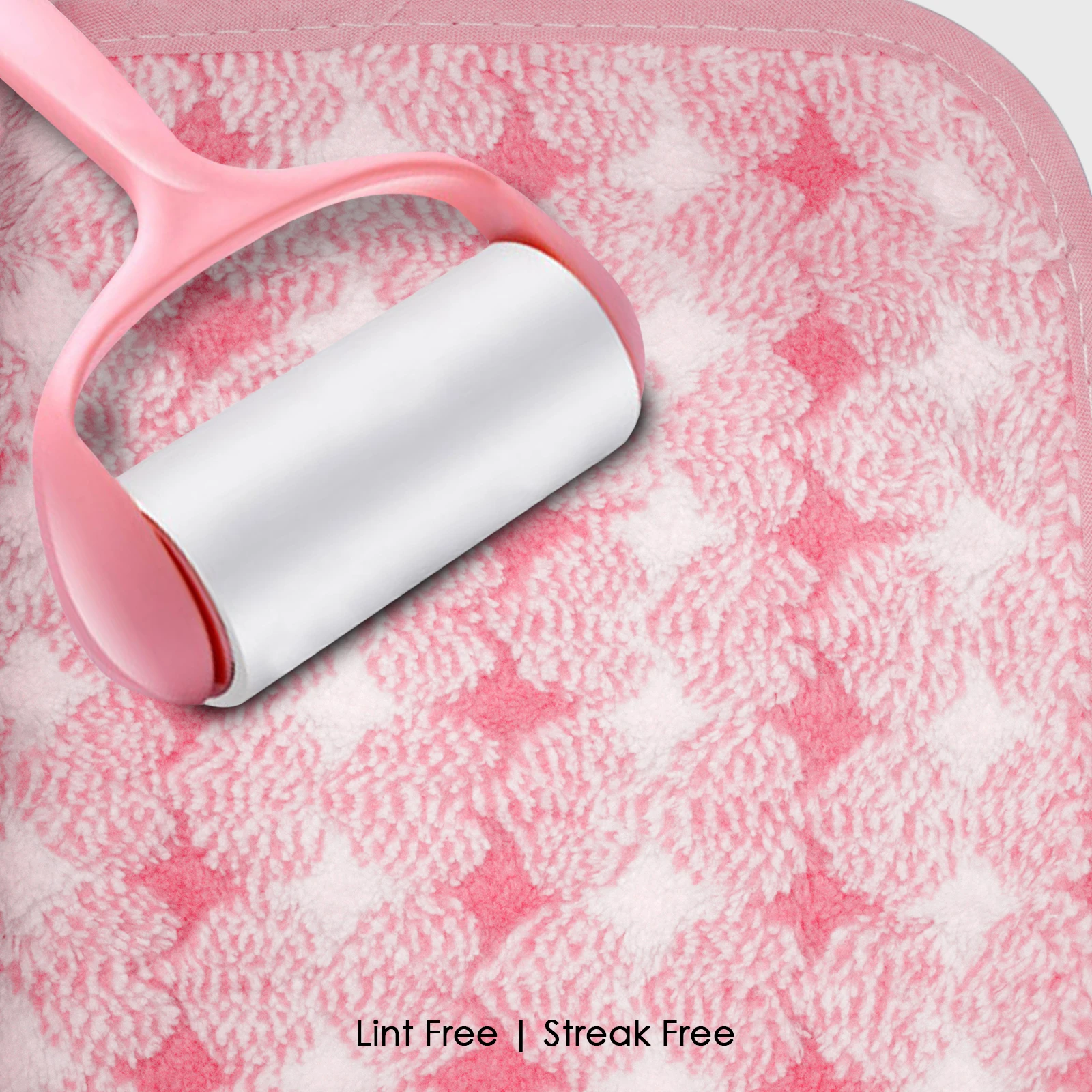 HOUSSE Eden Hand Towel | Microfiber | Soft Touch & Lint Free | Gym, Yoga, Spa, Pool, Hotels, Beach | Travel-Friendly | 360GSM, 40x60cm [Pack of 4] (Pink)