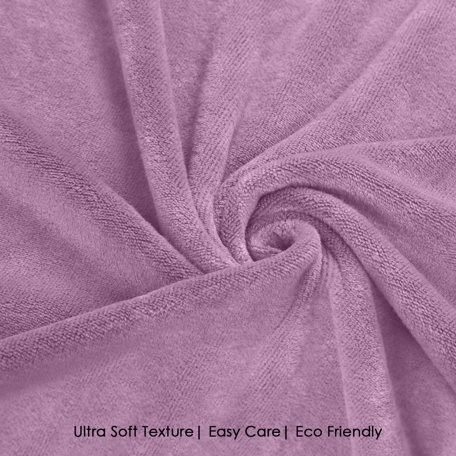HOUSSE Premium Hand Towel | Microfiber | Super Soft & Quick Dry | Home, Gym, Yoga, Fitness & Weight Lifting | Ultra Absorbent | 450GSM, 60x40cm [2-Pack] (Dusky Orchid)