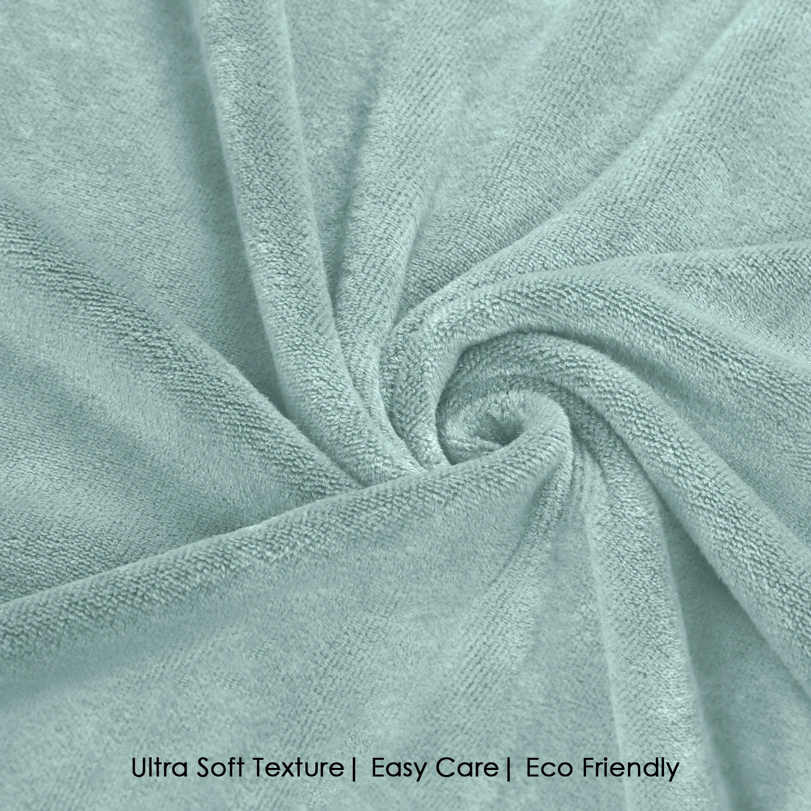 HOUSSE Premium Hand Towel | Microfiber | Super Soft & Quick Dry | Home, Gym, Yoga, Fitness & Weight Lifting | Ultra Absorbent | 450GSM, 60x40cm [2-Pack] (Lily Pad)