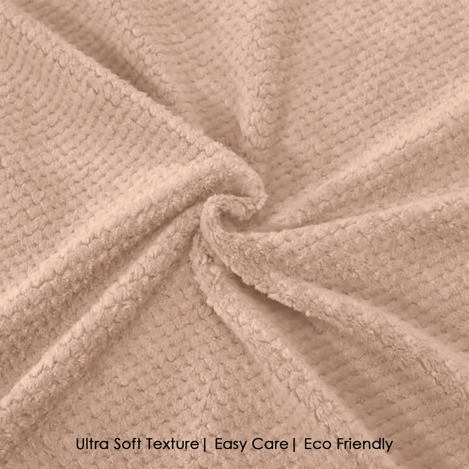 HOUSSE Microfiber Vogue Coral Fleece Bathing Towels | 360 GSM | Super Soft| Quick Absorbent | Lightweight & with Hanging Hook | for Versatile Usage | for Women & Men