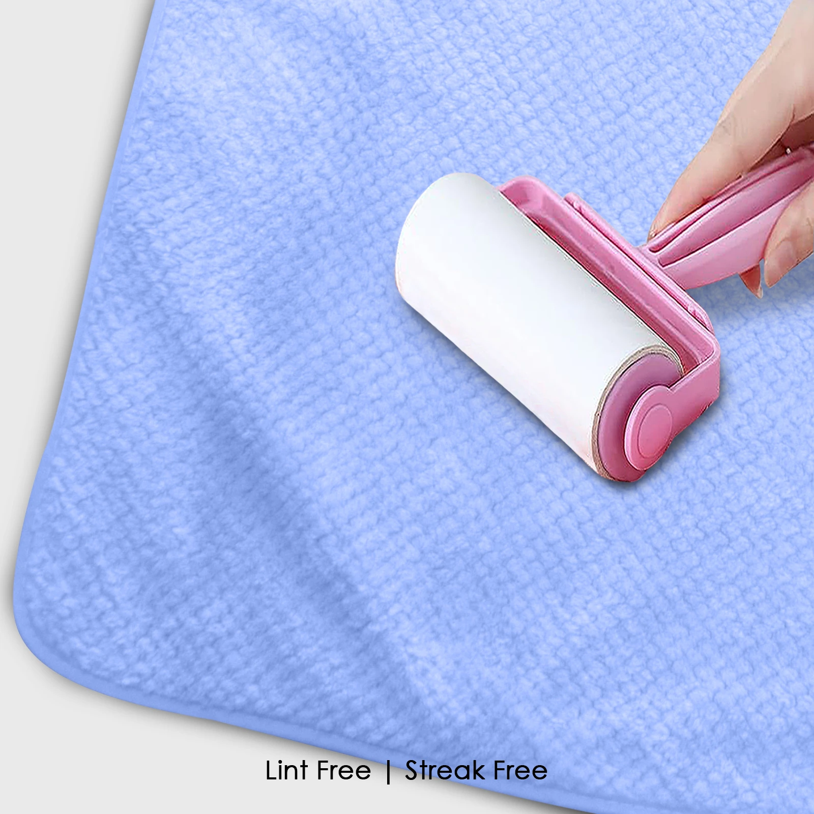 HOUSSE Microfiber Vogue Coral Fleece Bathing Towels | 360 GSM | Super Soft| Quick Absorbent | Lightweight & with Hanging Hook | for Versatile Usage | for Women & Men