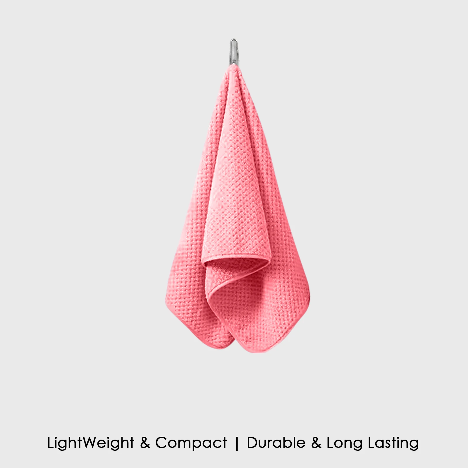 HOUSSE Microfiber Vogue Coral Fleece Bathing Towels | 360 GSM | Super Soft| Quick Absorbent | Lightweight & with Hanging Hook | for Versatile Usage | for Women & Men